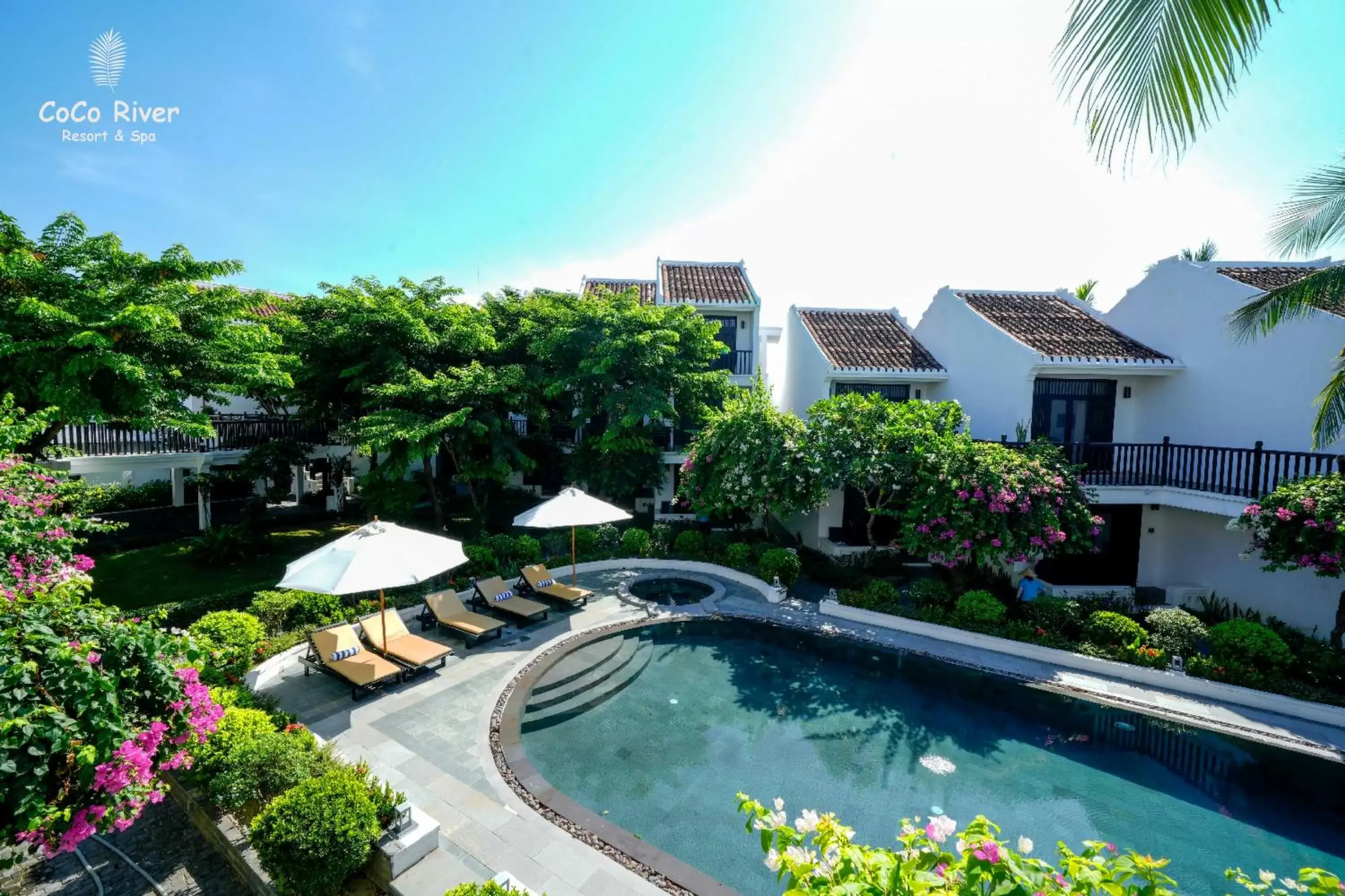 Property building, Swimming Pool in Hoi An Coco River Resort & Spa