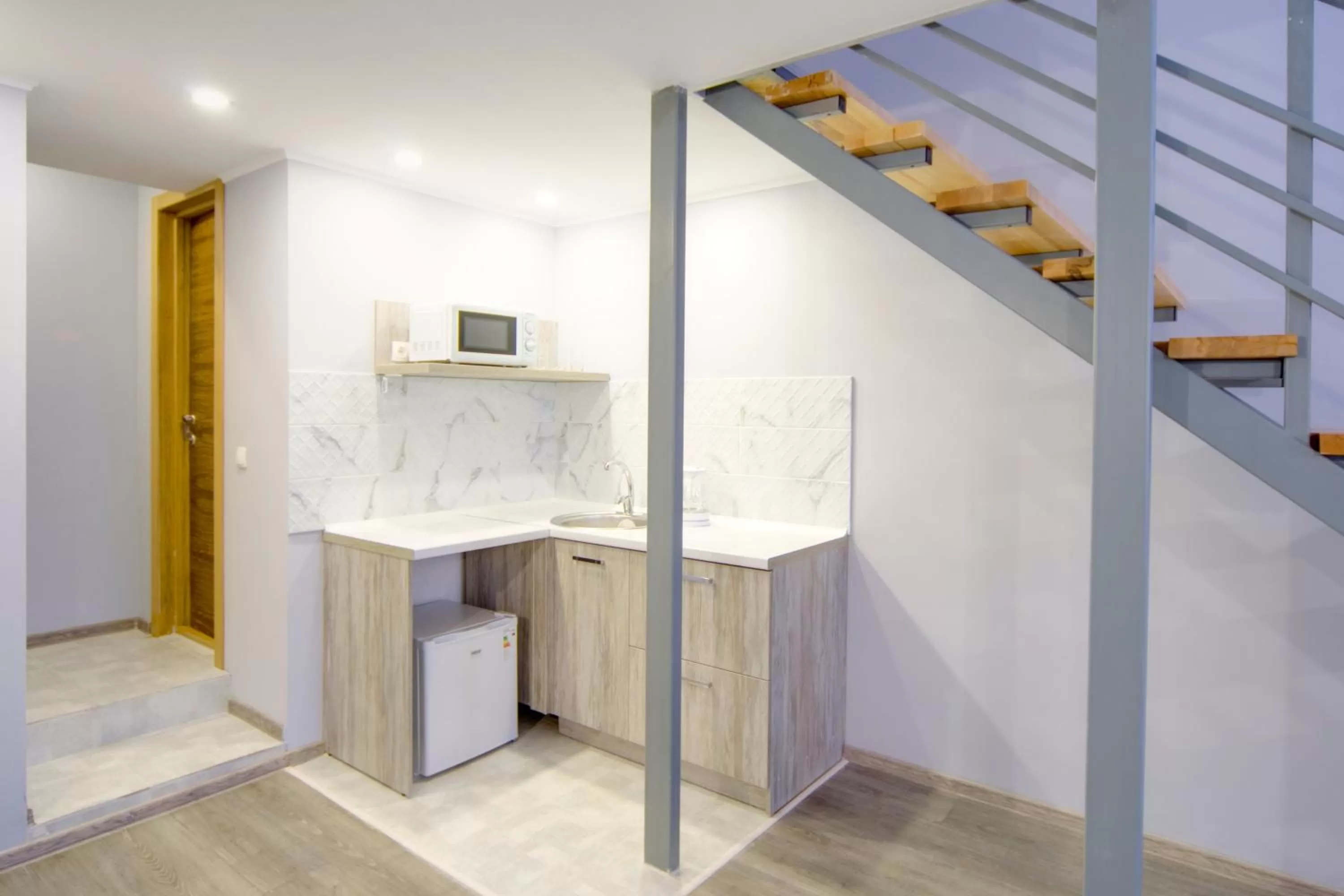 Kitchen or kitchenette in Grand Apartments