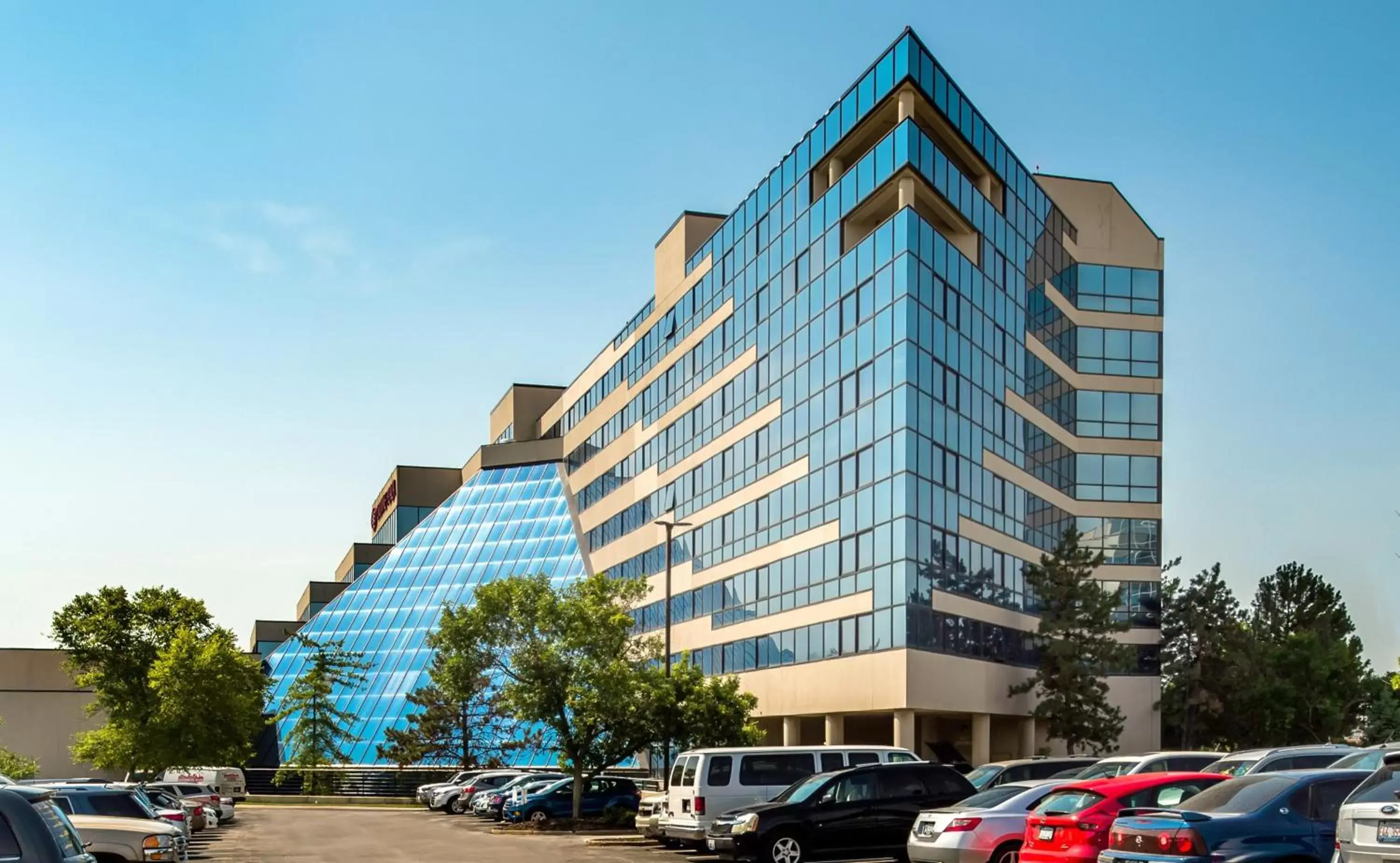 Property building in Crowne Plaza Hotel St. Louis Airport, an IHG Hotel