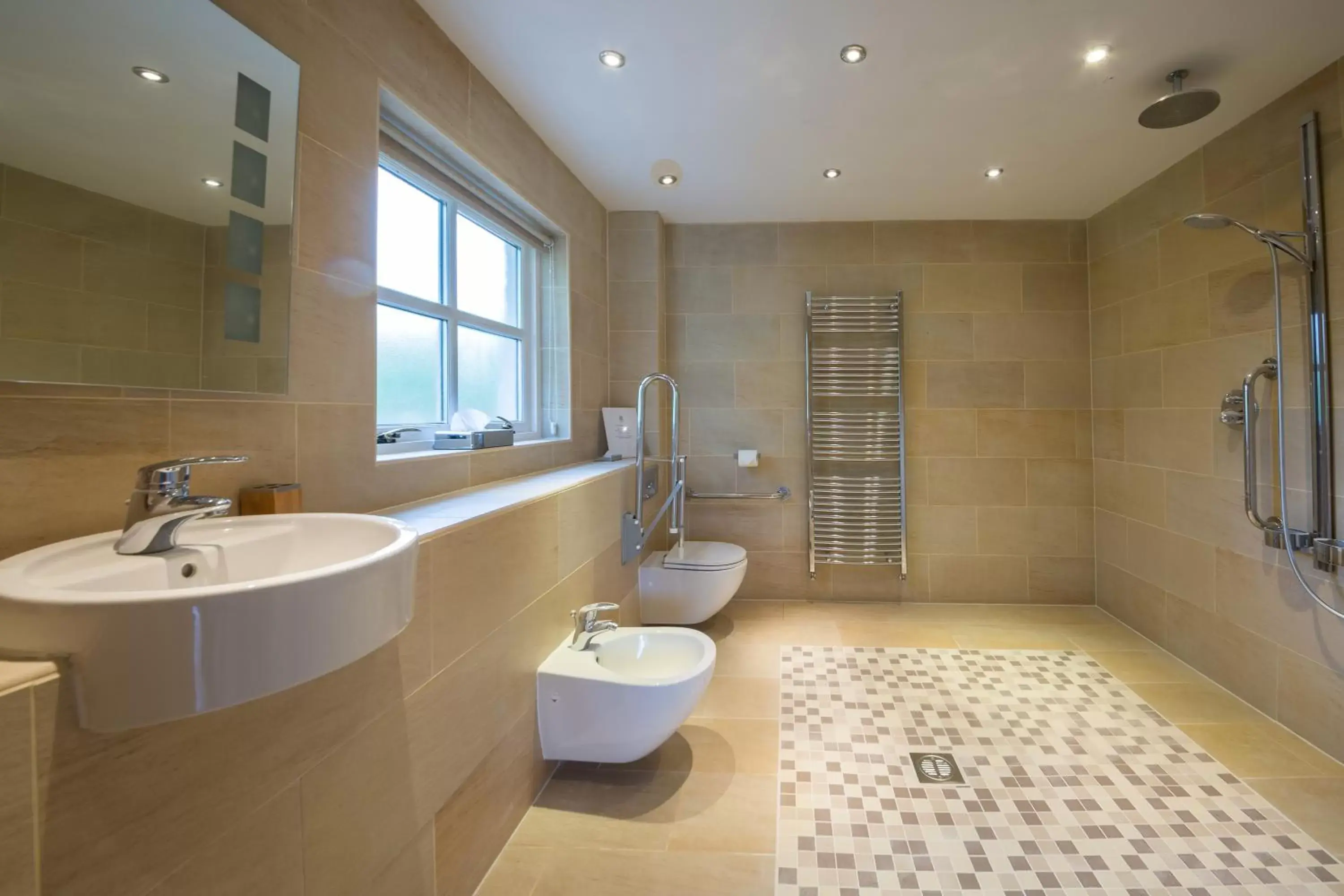 Shower, Bathroom in Errichel House and Cottages