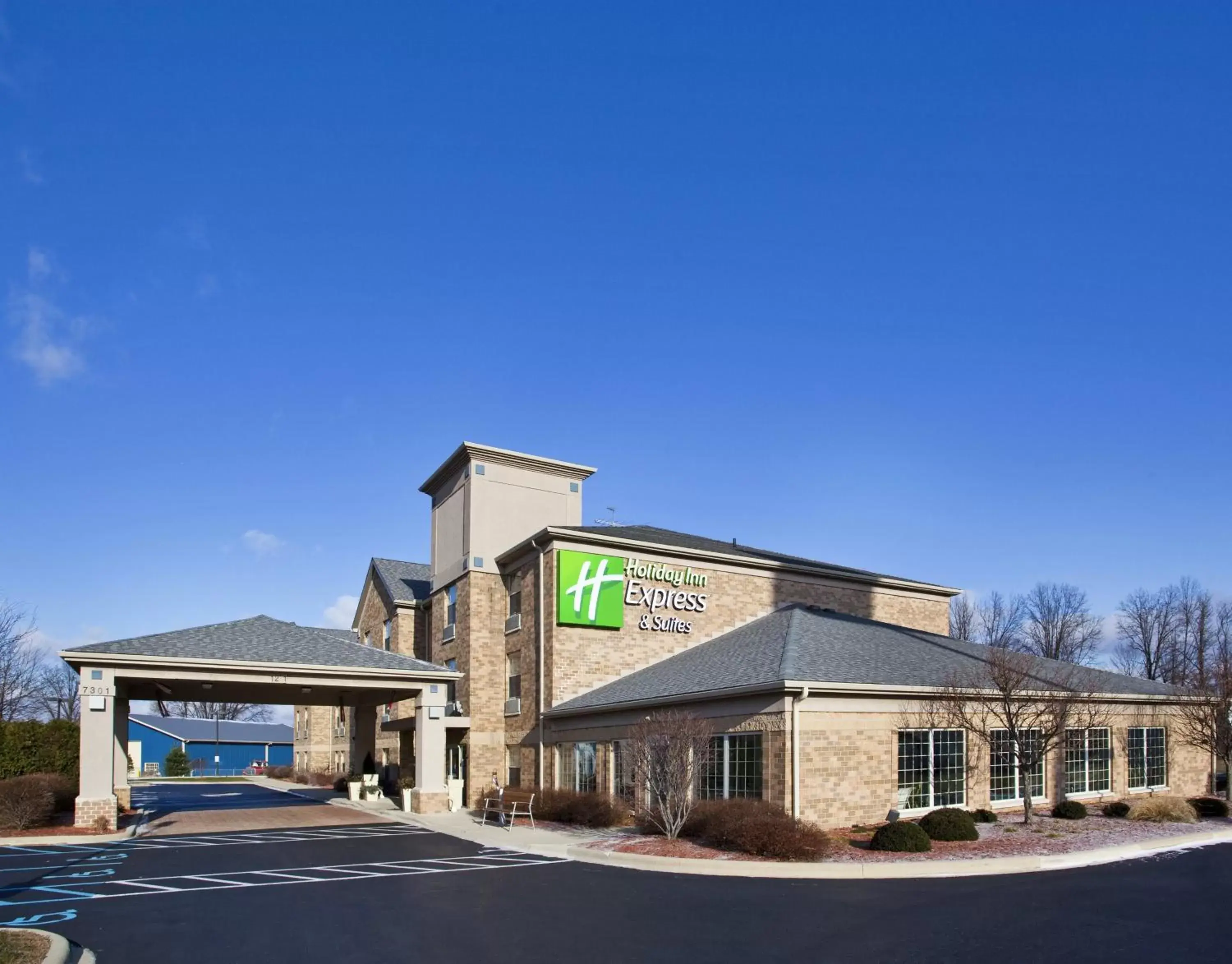 Property Building in Holiday Inn Express Hotel & Suites Delaware-Columbus Area, an IHG Hotel