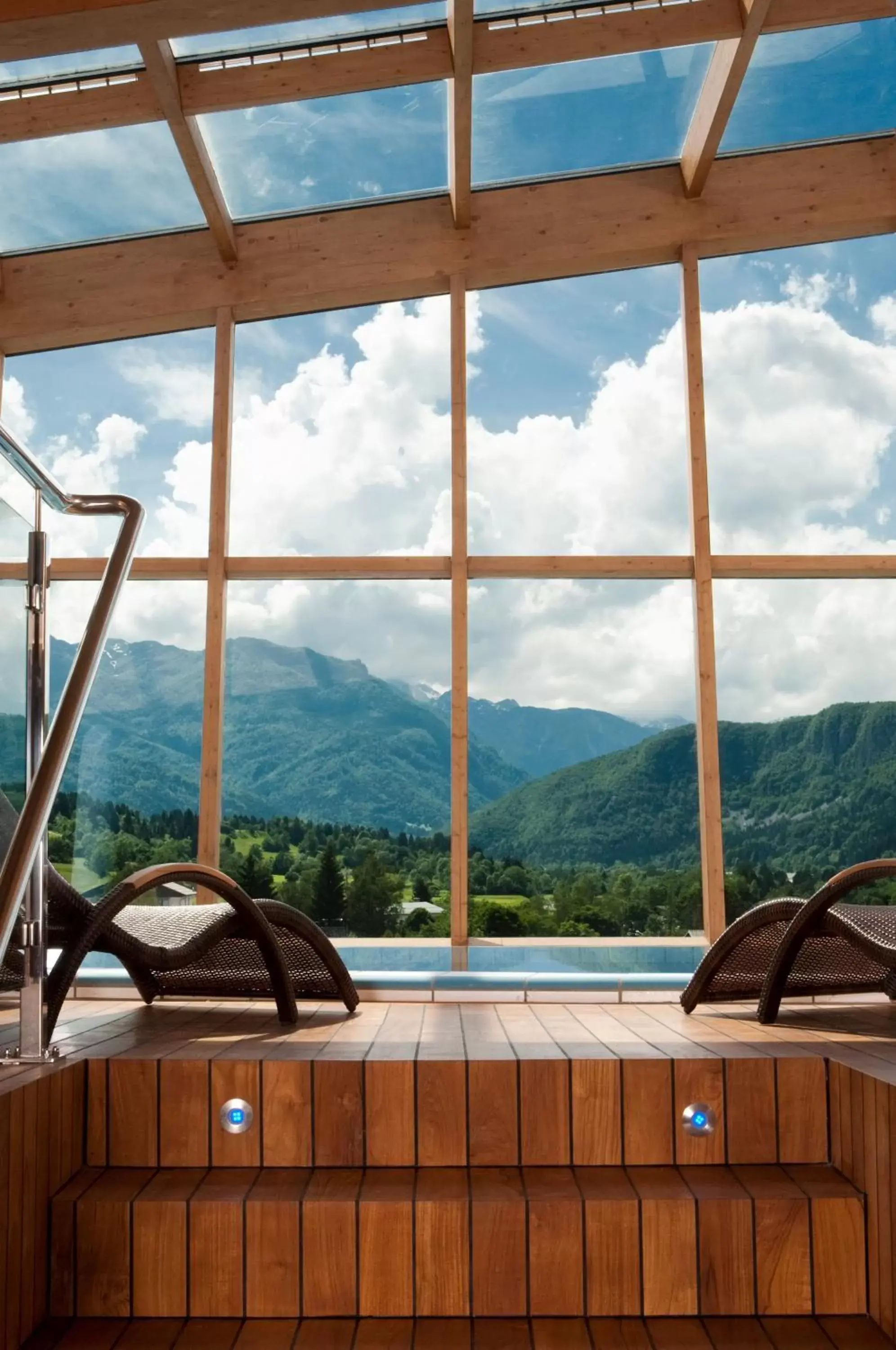 Swimming pool, Mountain View in Bohinj Eco Hotel