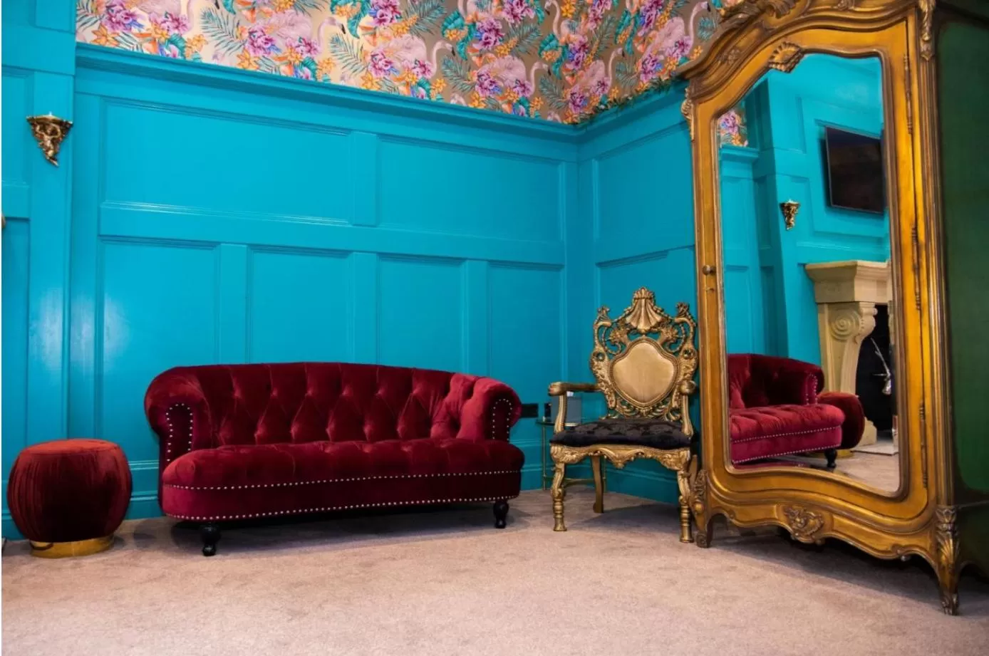 Seating area in The Coal Exchange Hotel