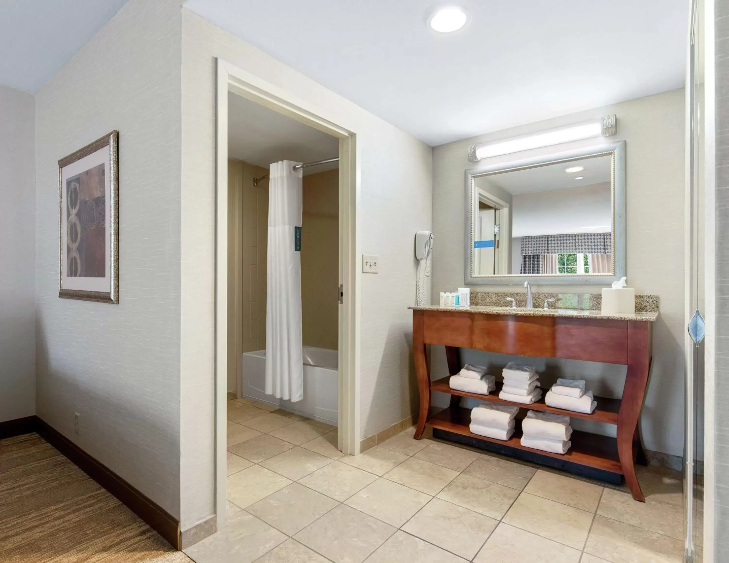 Bathroom in Hampton Inn & Suites North Conway