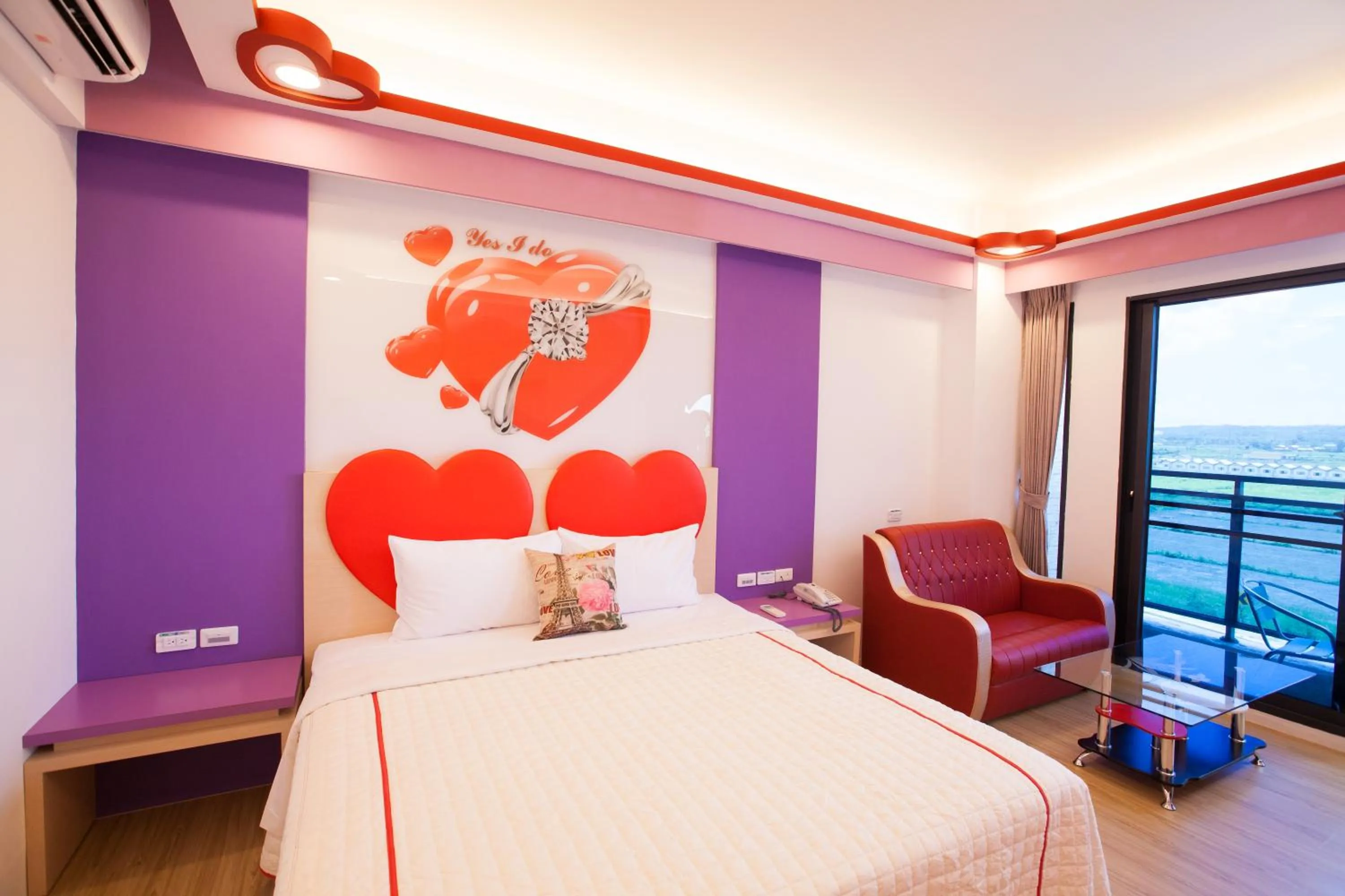 Photo of the whole room, Bed in Song Ping Resort松平渡假會館