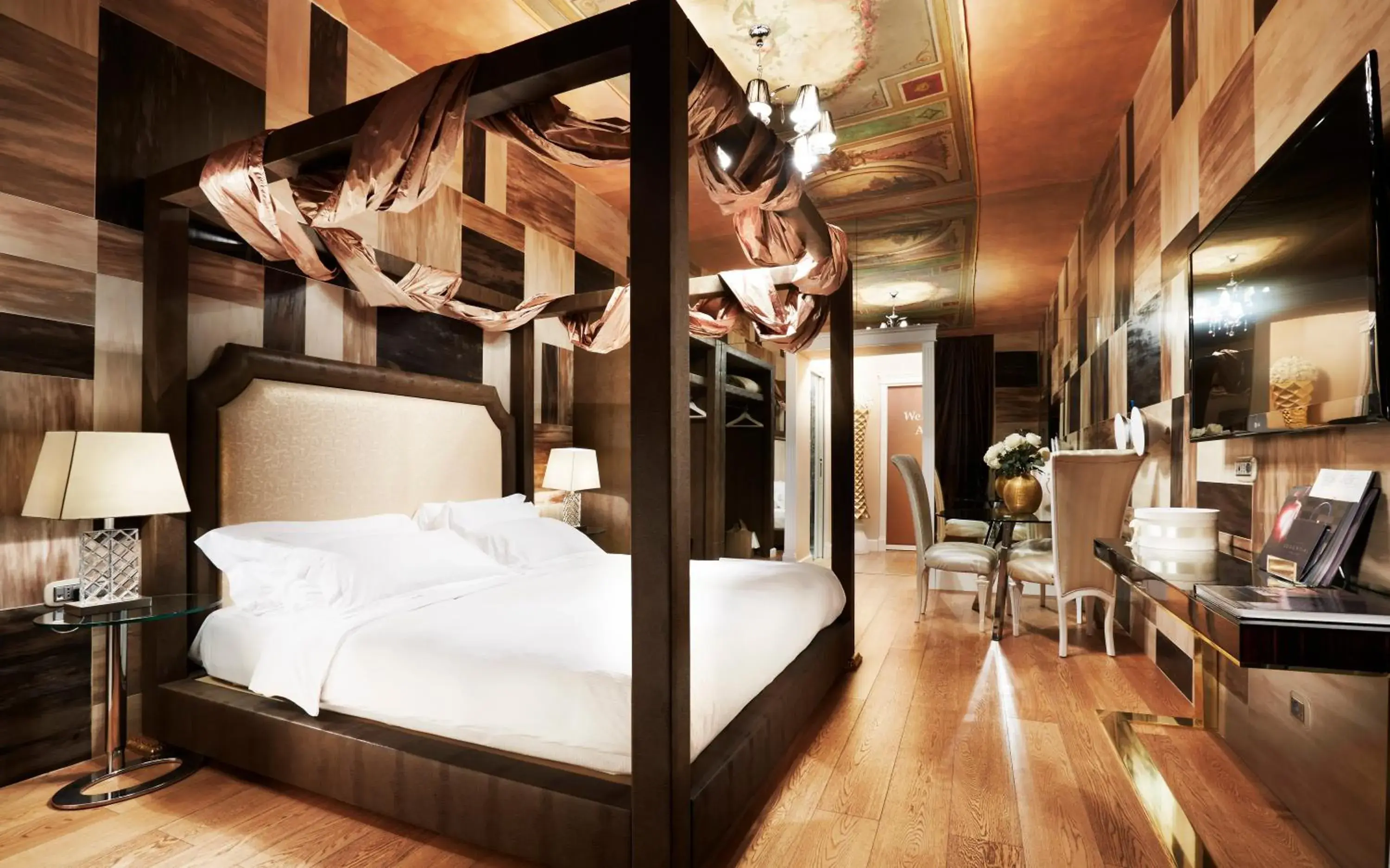 Bedroom in Spagna Royal Suite