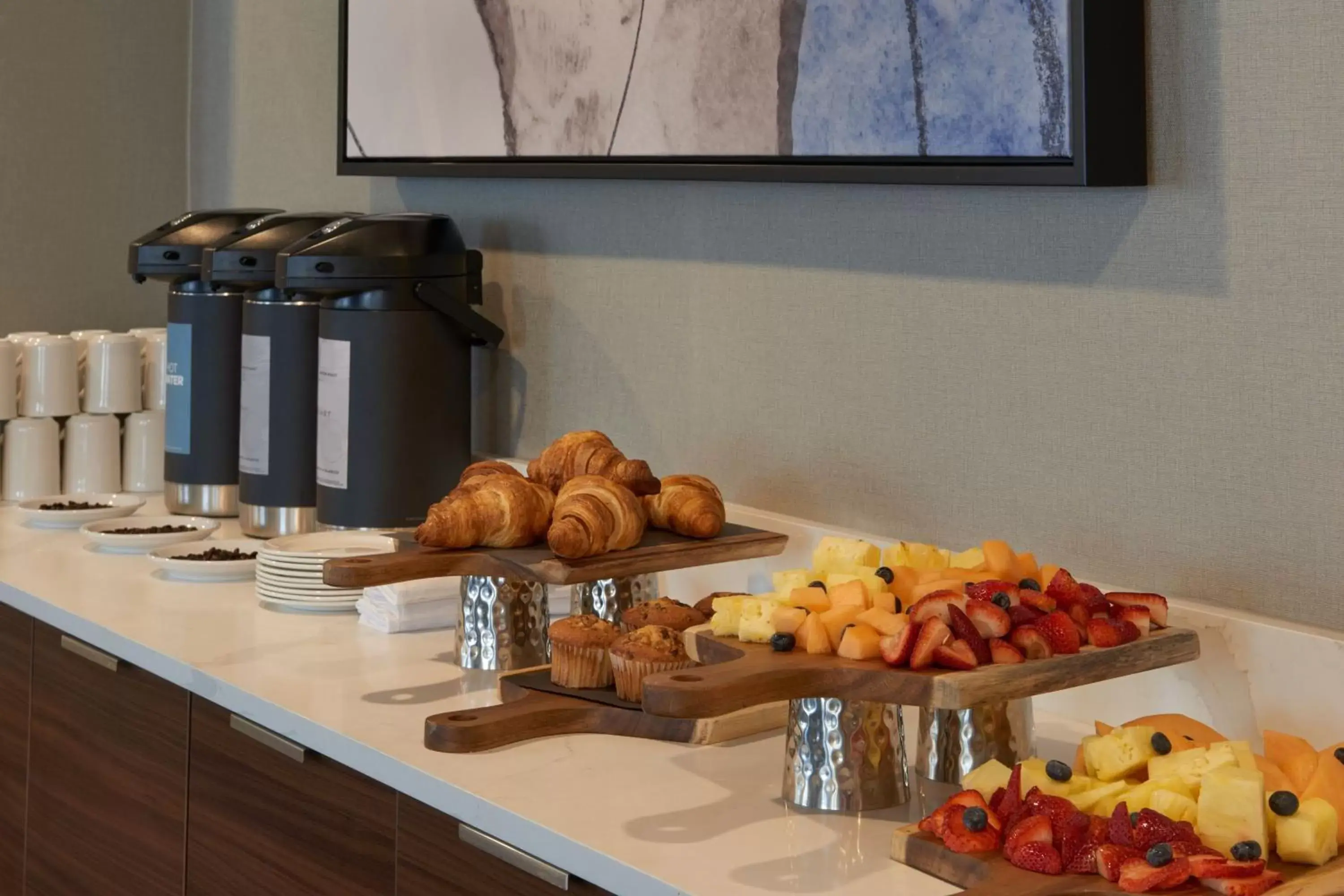 Meeting/conference room, Food in Courtyard by Marriott Kitchener