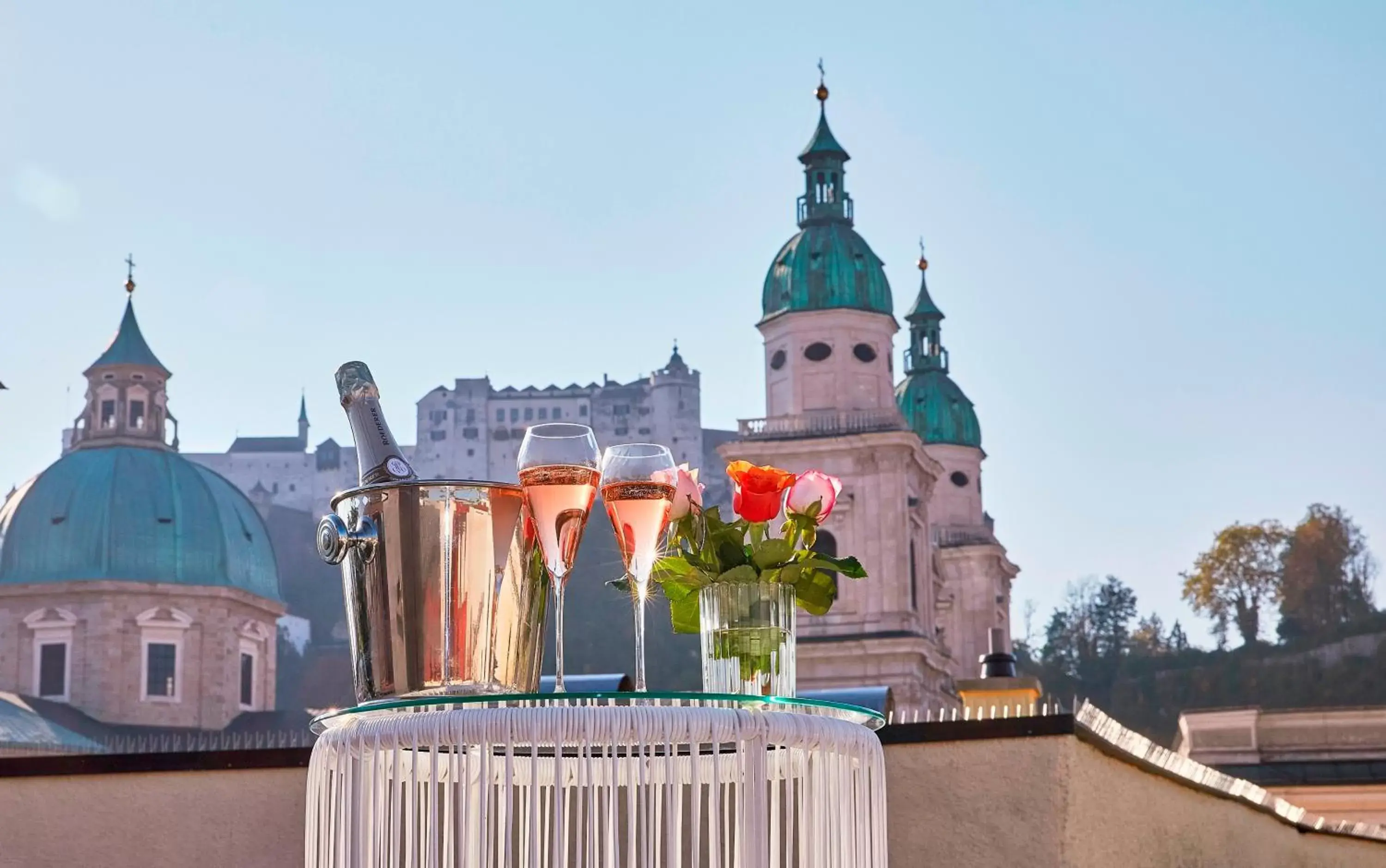 Balcony/Terrace in Small Luxury Hotel Goldgasse