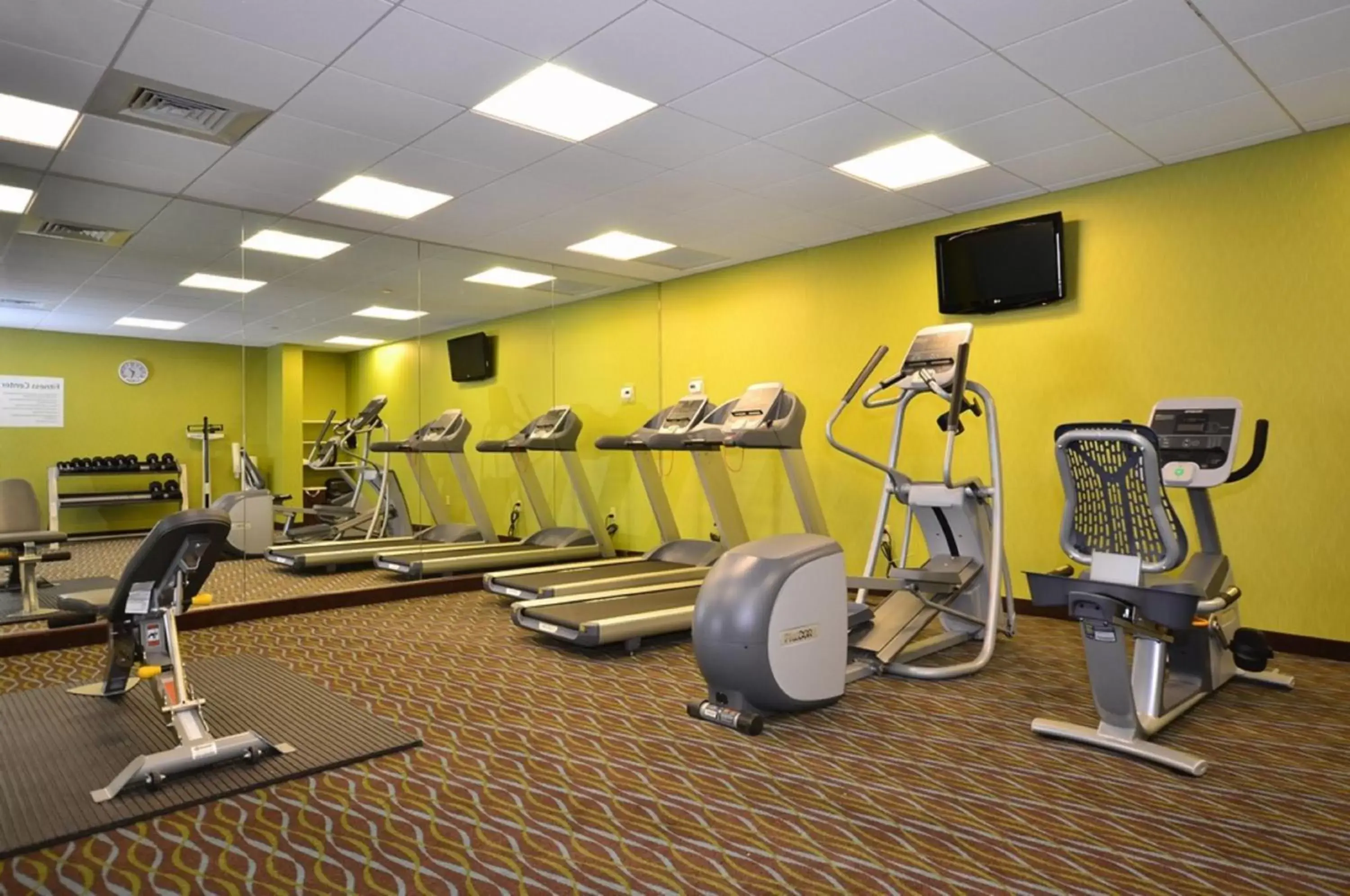 Fitness centre/facilities, Fitness Center/Facilities in Holiday Inn Express Boston Brockton, an IHG Hotel
