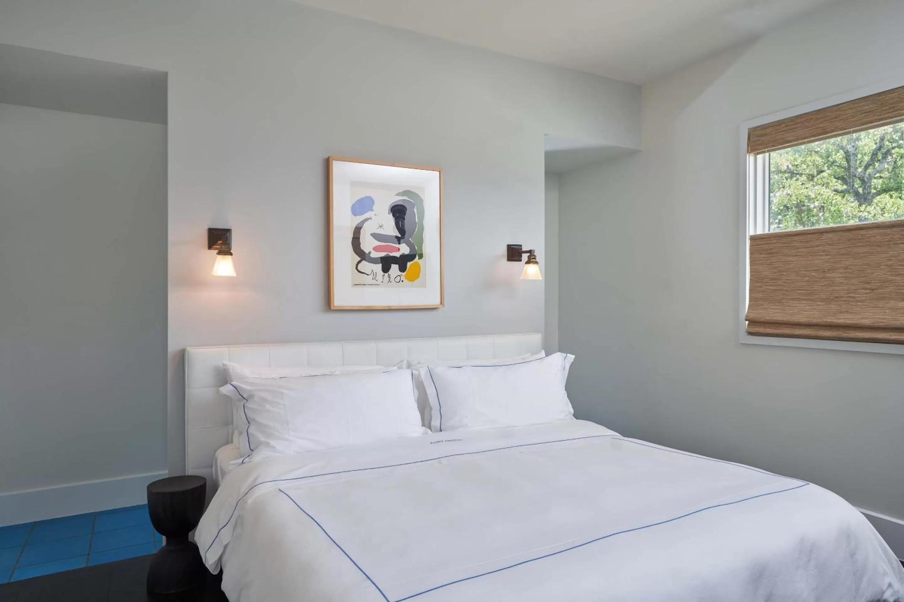 Bed in Hotel Saint Cecilia