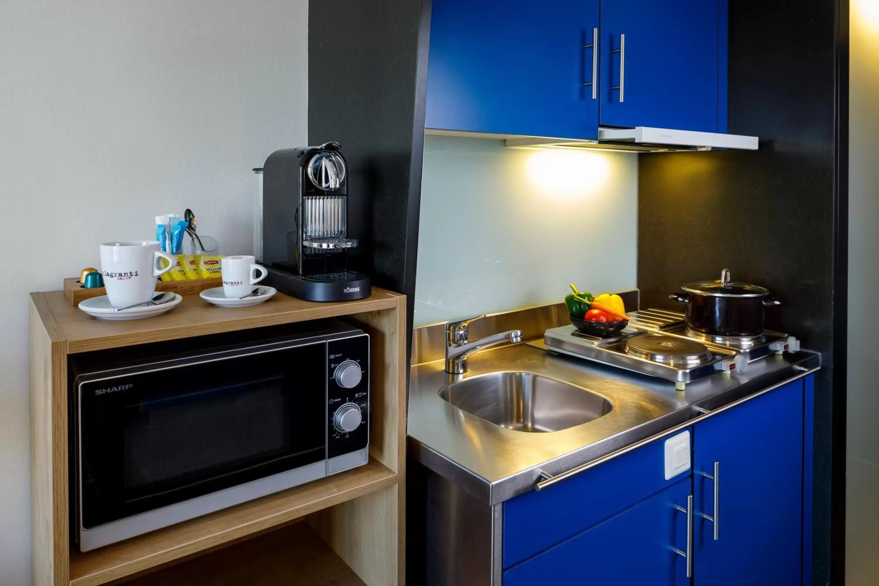 Kitchen or kitchenette, Kitchen/Kitchenette in Hotel Allegra Lodge