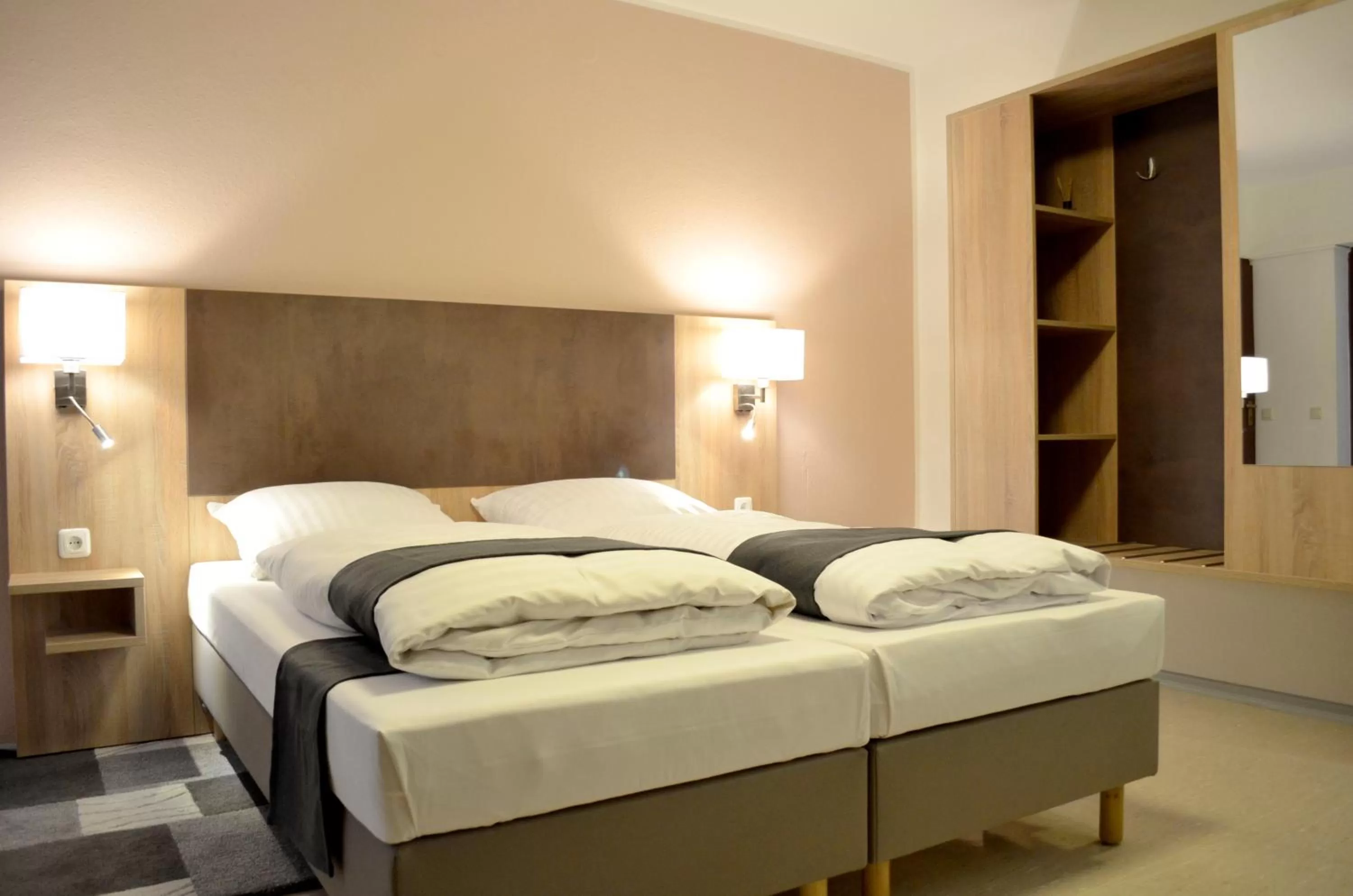 Bed in Hana Aparthotel