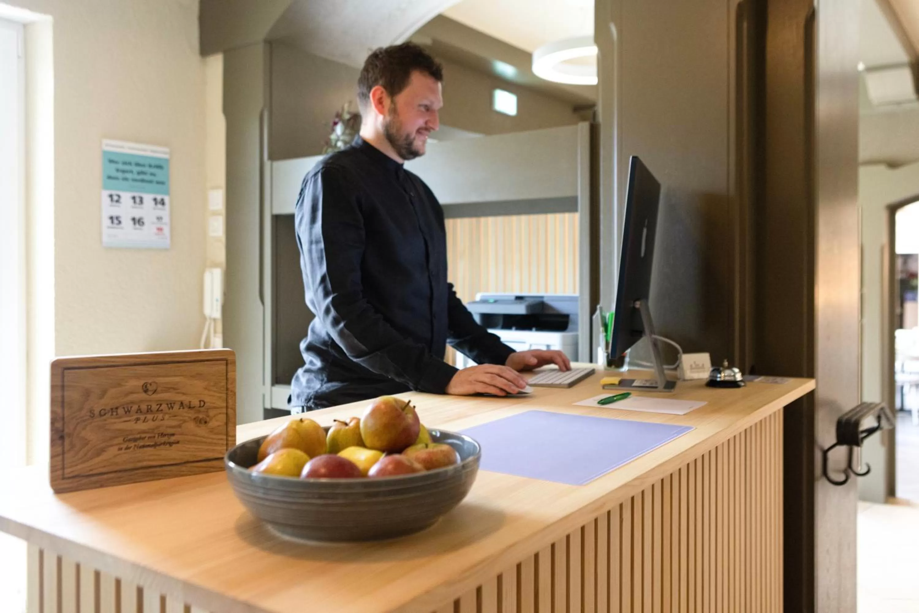 Lobby or reception in Das Hohenried