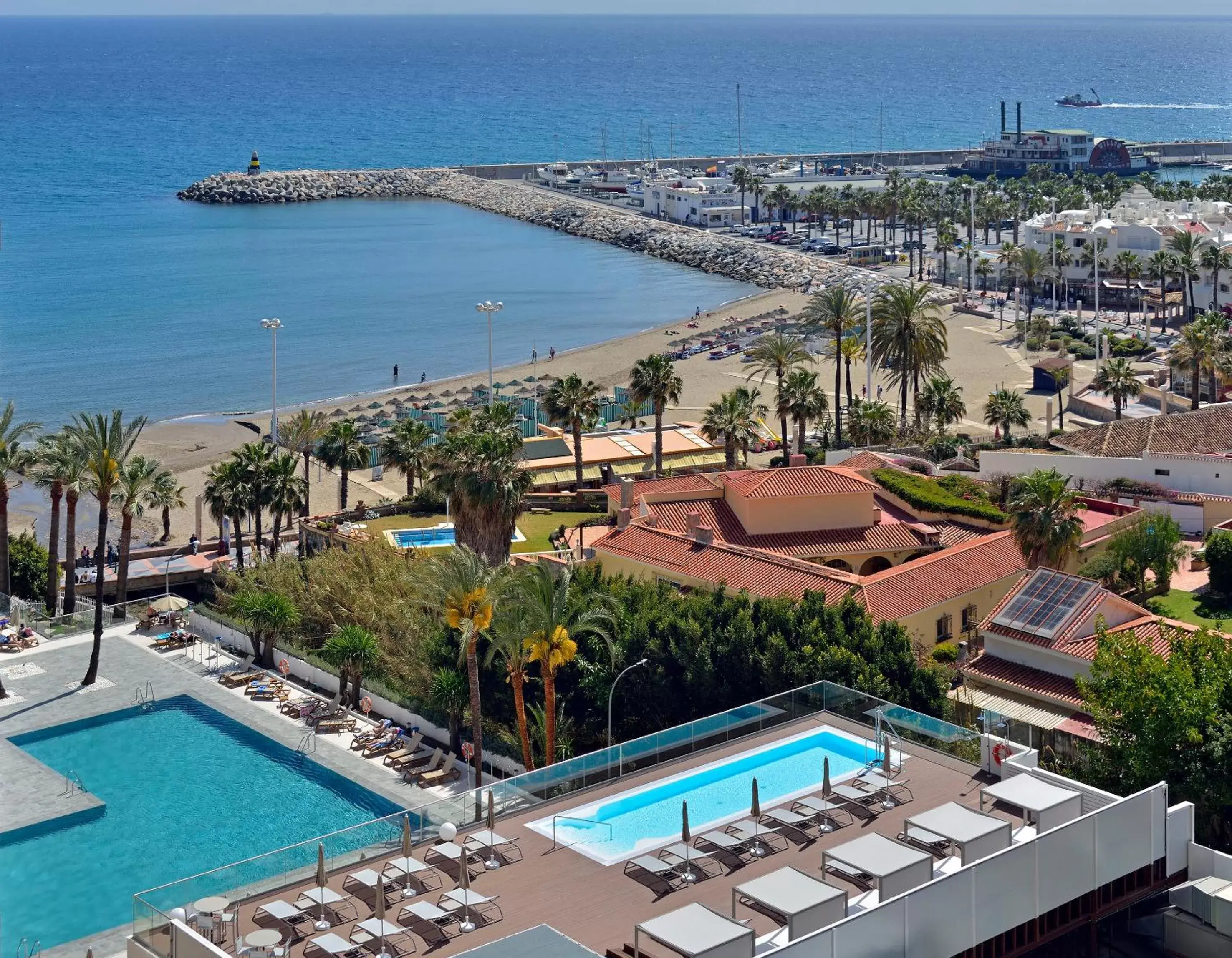 Landmark view, Pool View in Hotel Ocean House Costa del Sol, Affiliated by Meliá