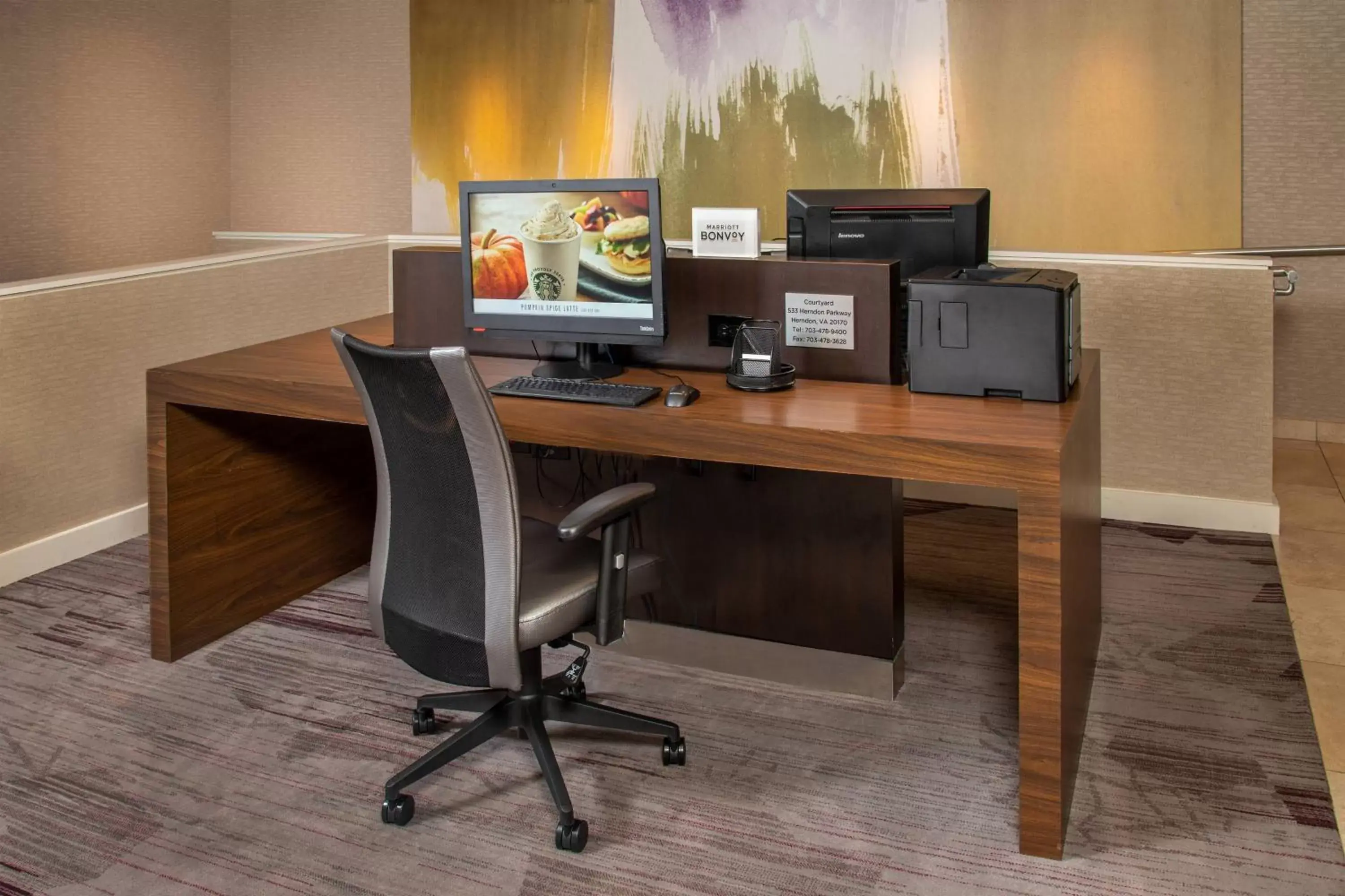 Business facilities, Business Area/Conference Room in Courtyard by Marriott Dulles Airport Herndon/Reston