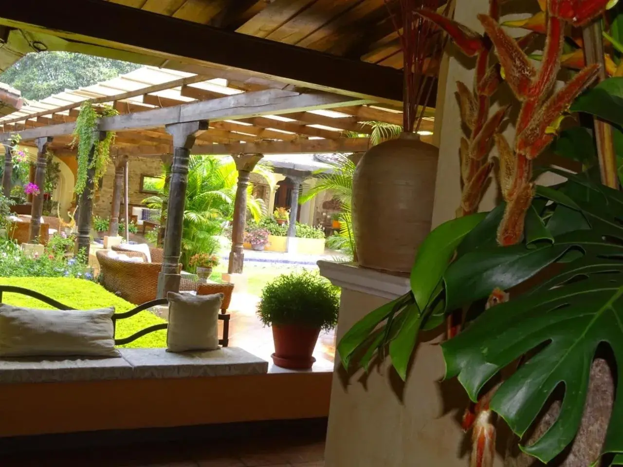 Lobby or reception in Casa Santa Rosa Hotel Boutique