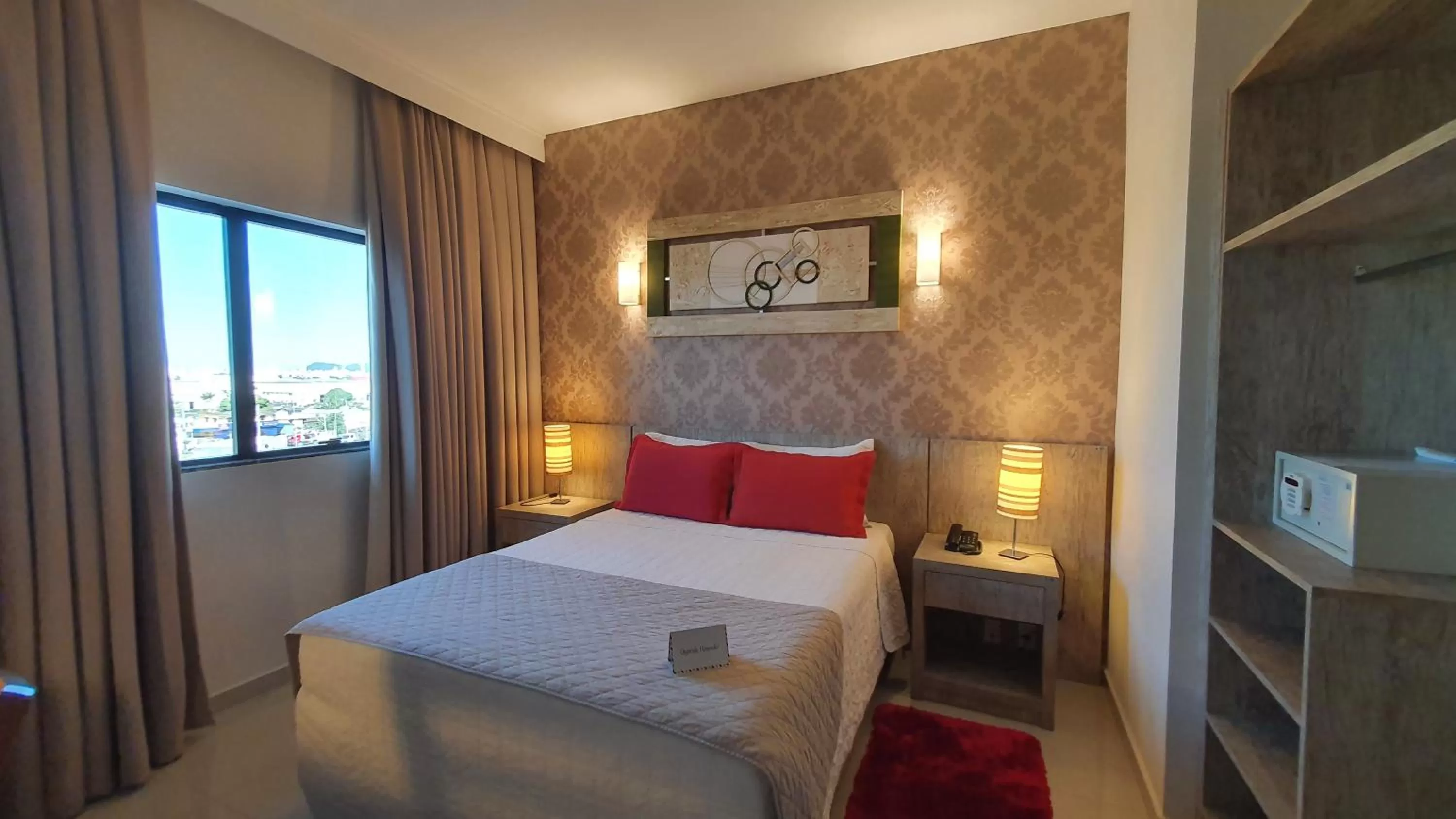 Decorative detail, Bed in Hotel Estação 101 - Itajaí