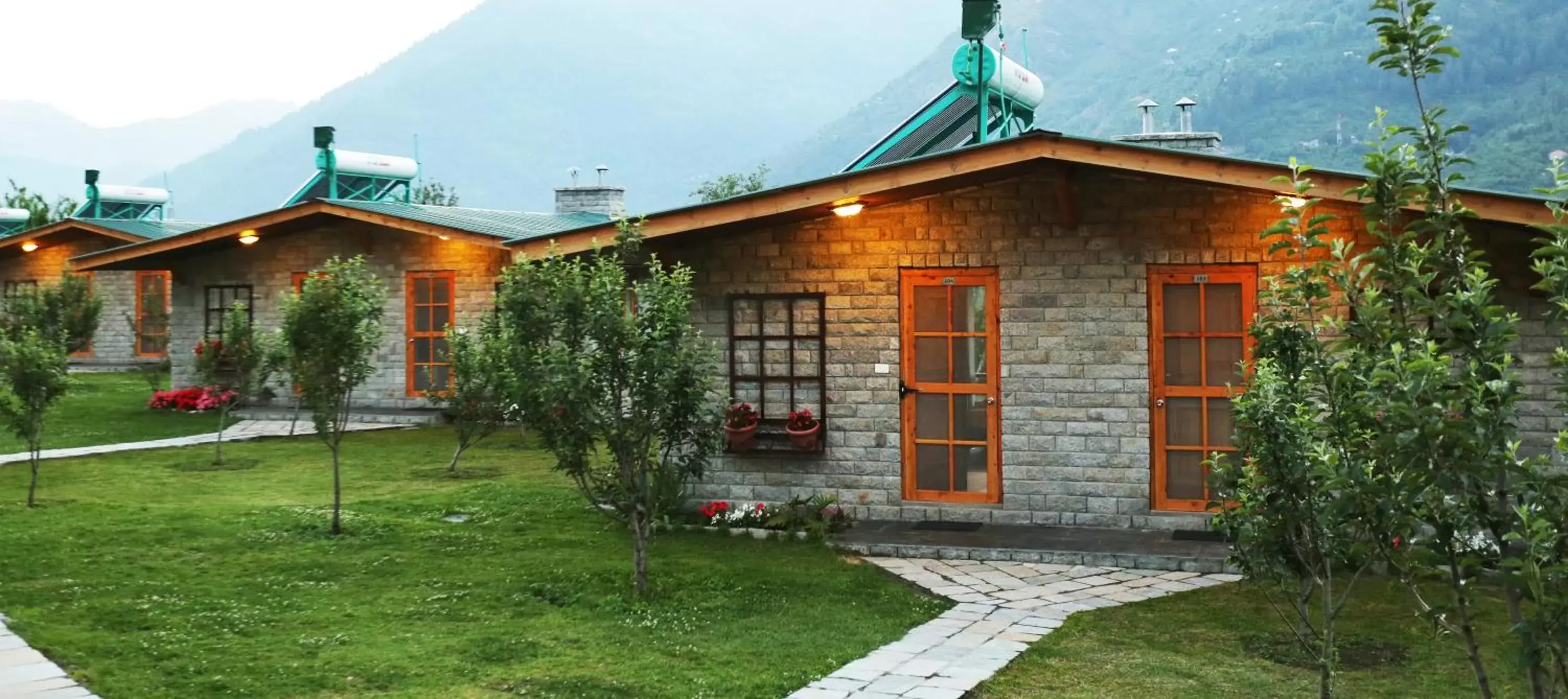 On site, Property Building in Larisa Resort Manali