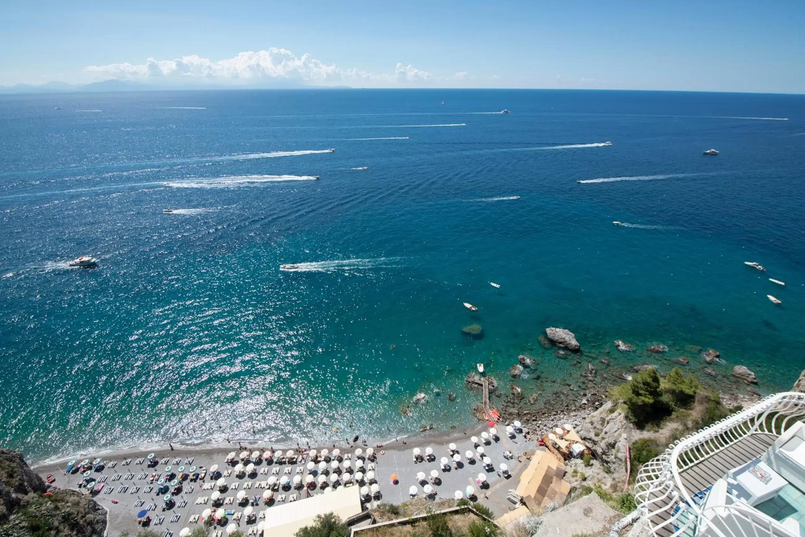 Sea view, Bird's-eye View in Hotel La Ninfa
