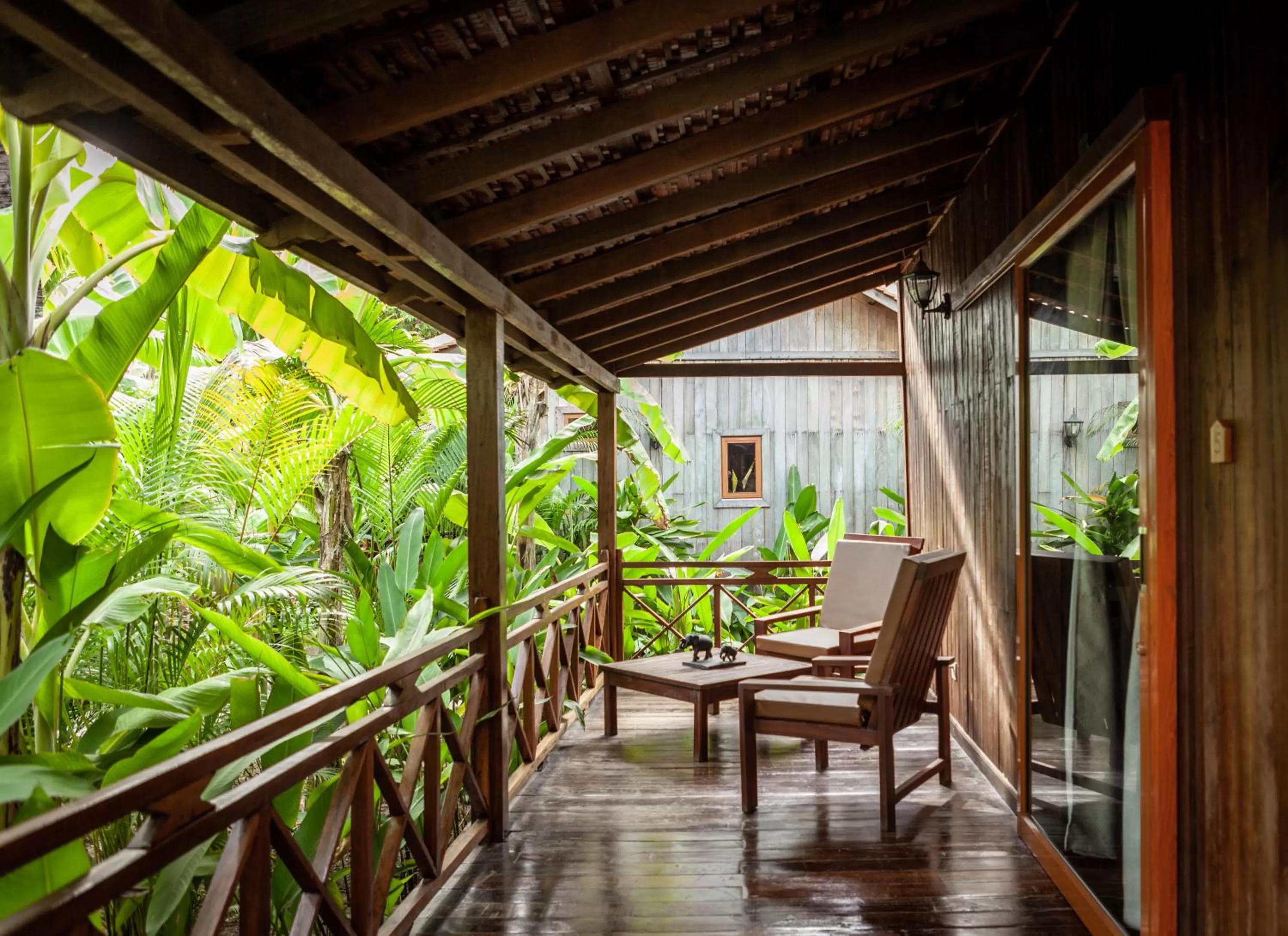 Garden in Authentic Khmer Village Resort