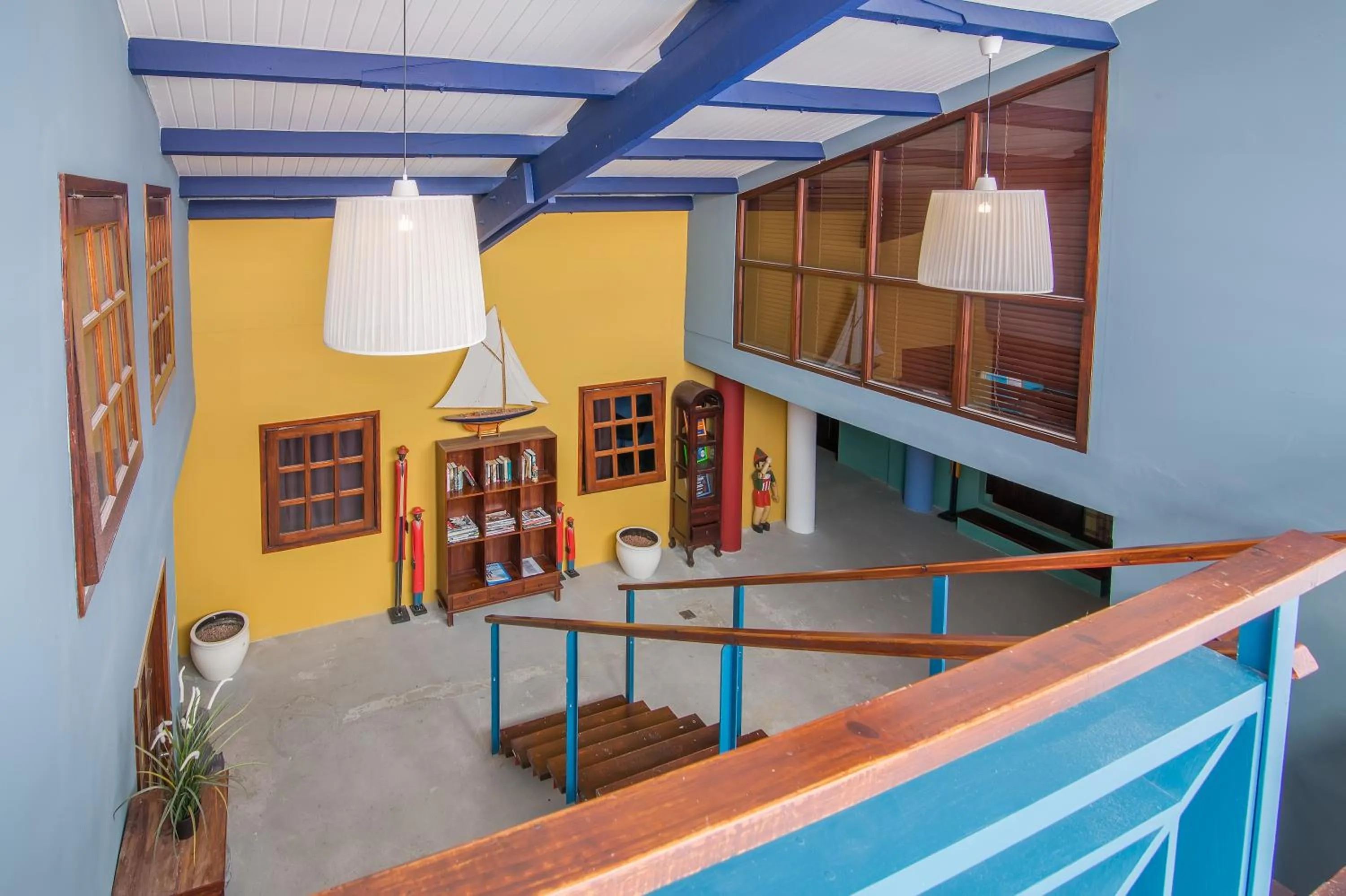 Patio in The Ritz Hostel