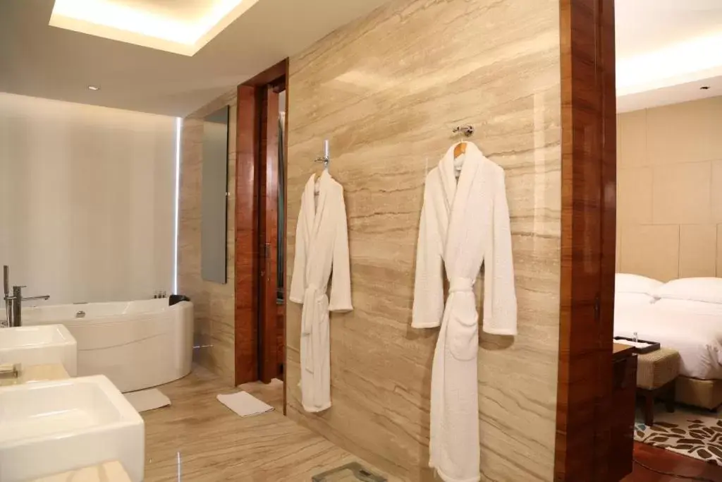 Bathroom in Taj City Centre Gurugram