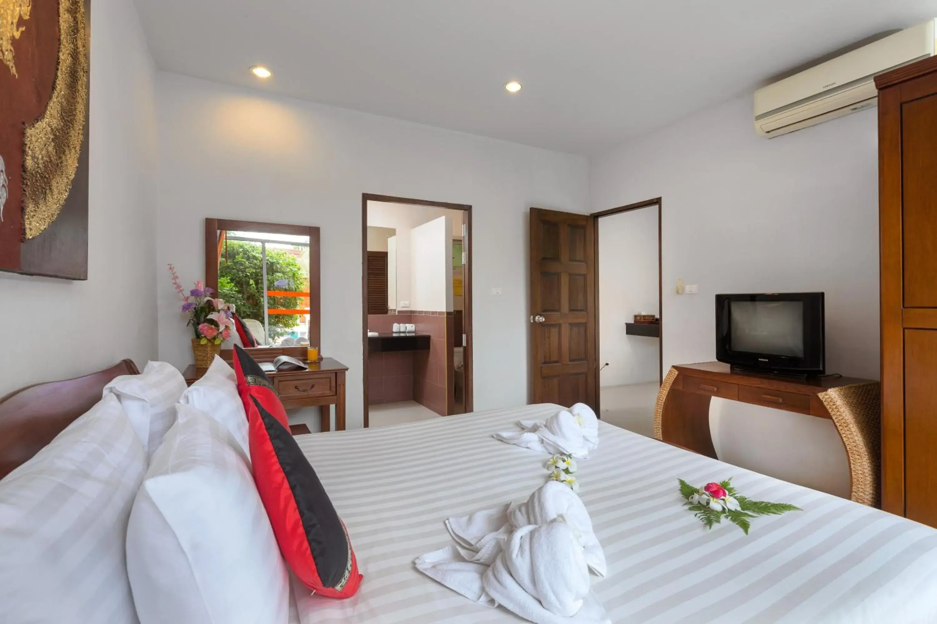 Bedroom, Bed in Phuket Sea Resort SHA Extra Plus Bedroom, Bed in Phuket Sea Resort SHA Extra Plus