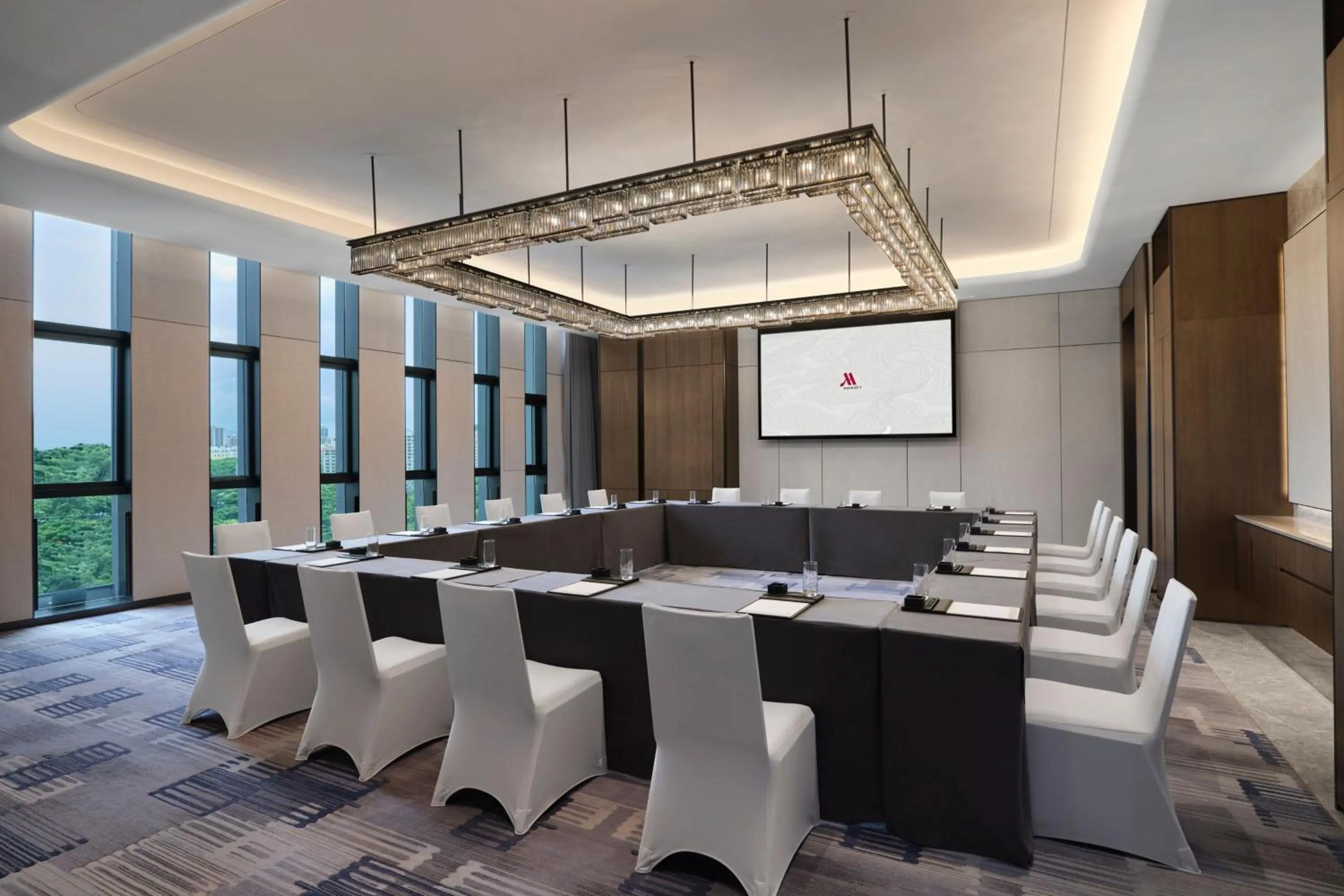 Meeting/conference room in Zhuhai Marriott Hotel Jinwan