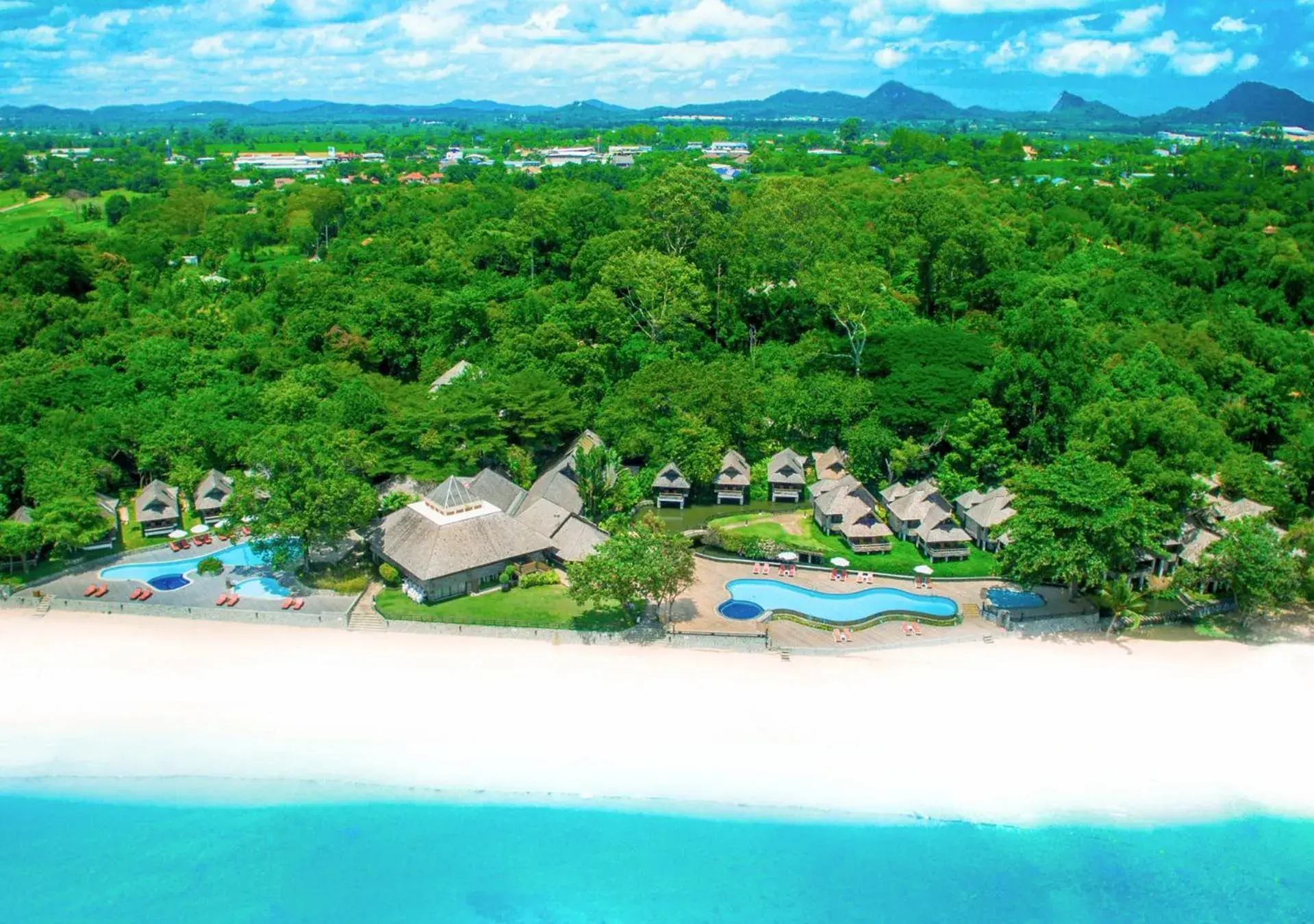 Bird's eye view in Sunset Park Resort and Spa By SWR Bird's eye view in Sunset Park Resort and Spa By SWR