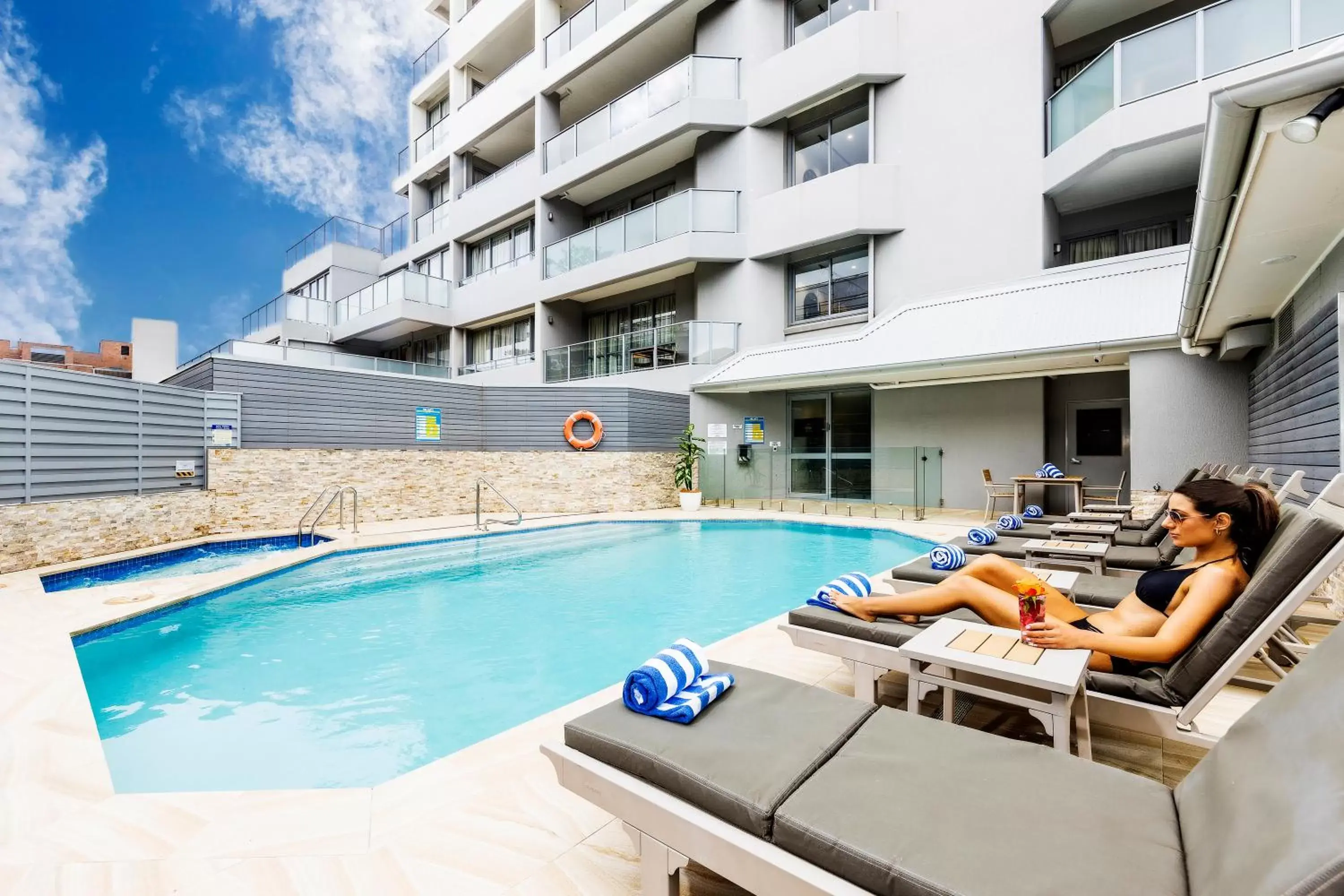 Swimming Pool in The Sebel Sydney Manly Beach