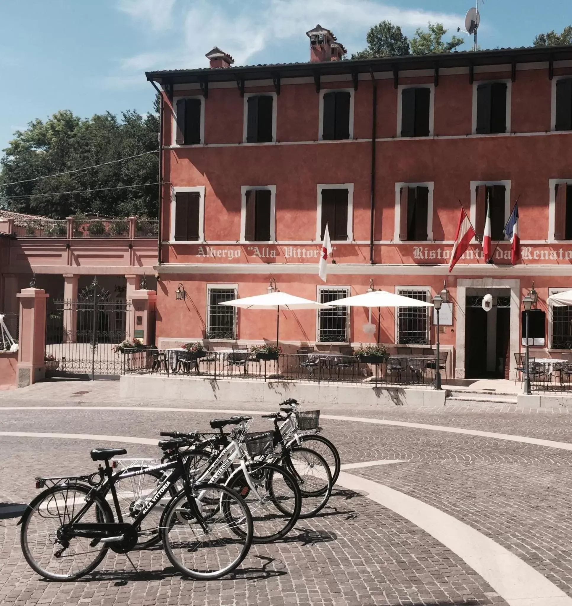 Facade/entrance, Property Building in Hotel Ristorante Alla Vittoria