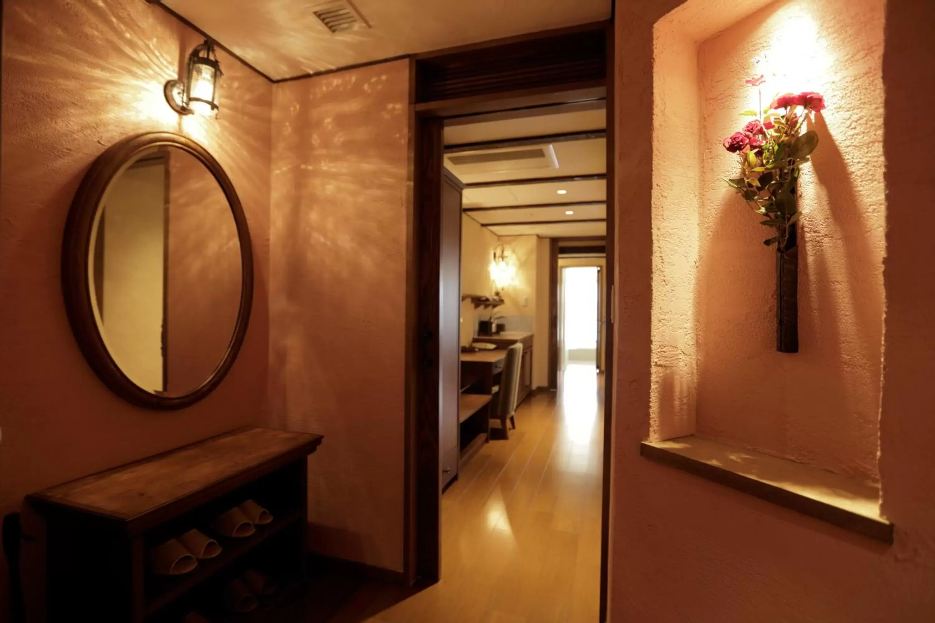 Decorative detail, Bathroom in La Vista Fujikawaguchiko