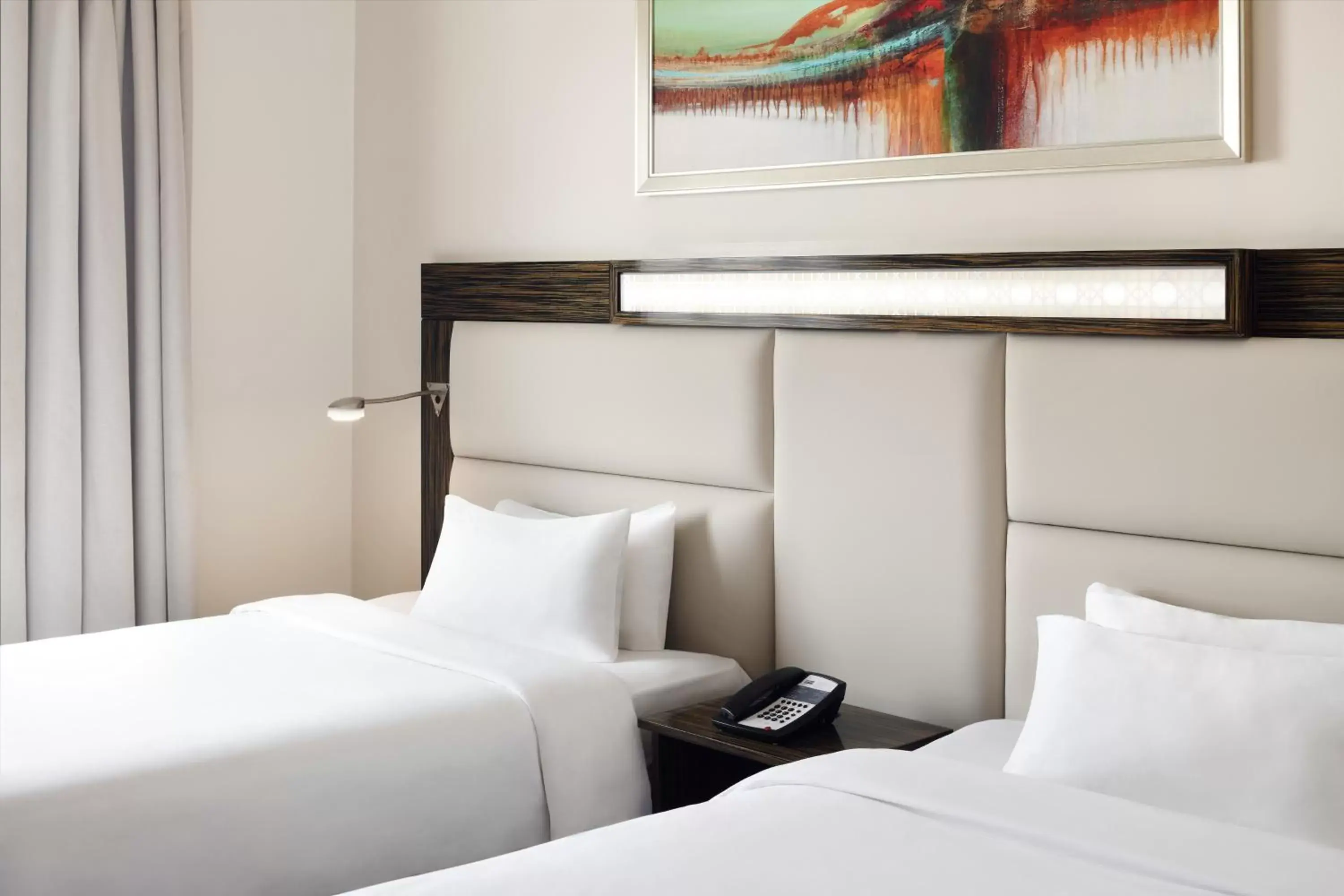 Bedroom, Bed in Holiday Inn Express Dubai Internet City by IHG Bedroom, Bed in Holiday Inn Express Dubai Internet City by IHG