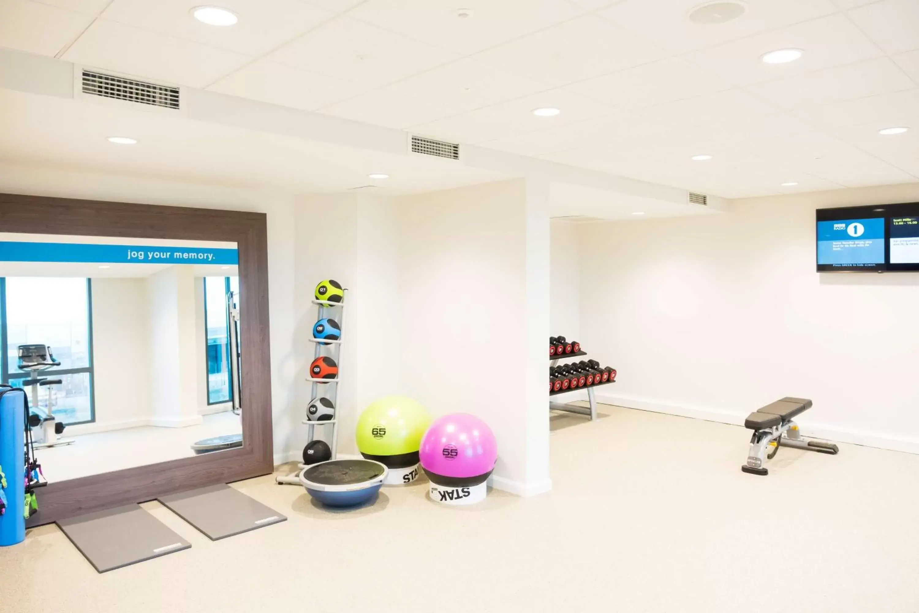 Fitness centre/facilities in Hampton By Hilton Aberdeen Airport