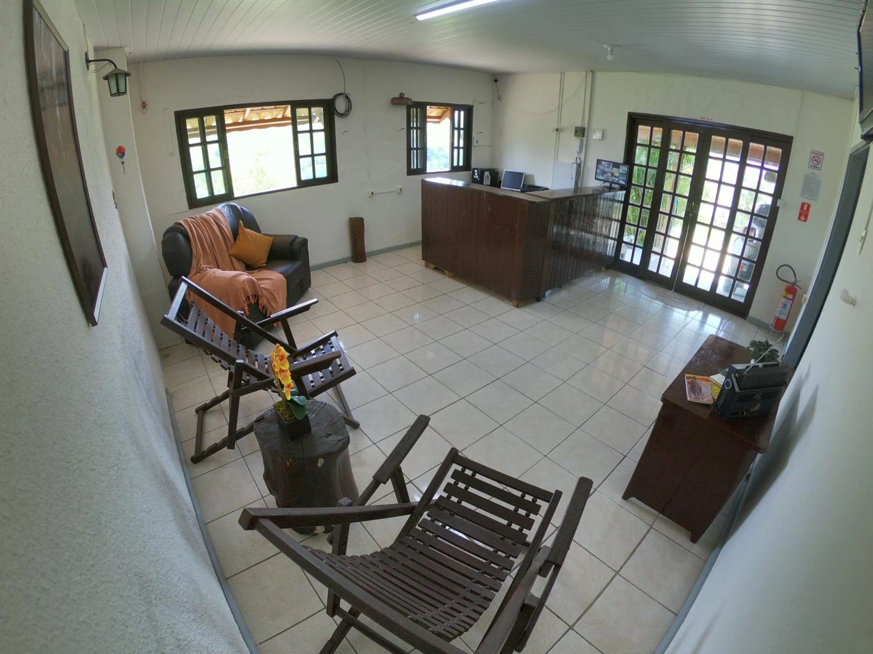 Lobby or reception in Pousada Solar da Montanha