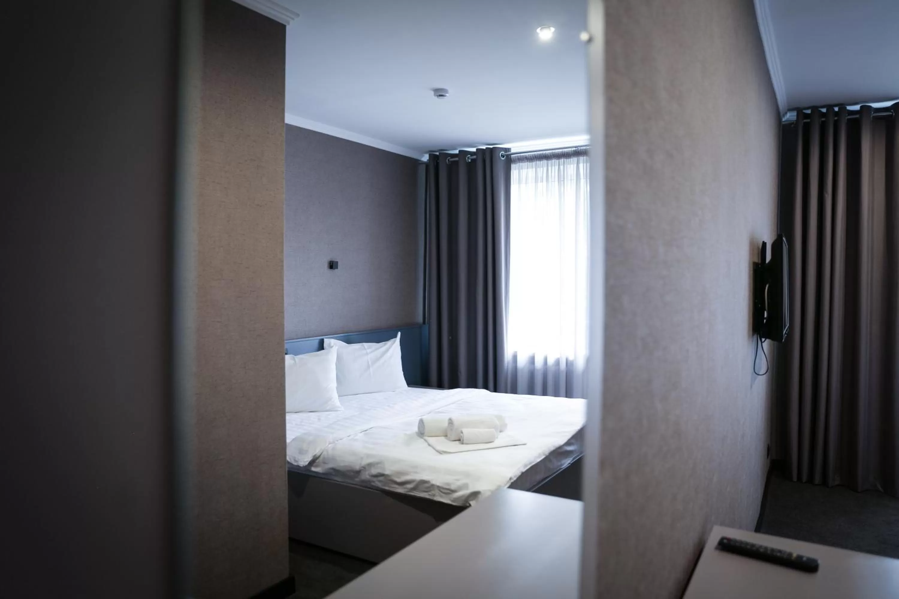 Bed in Olympica Hotel