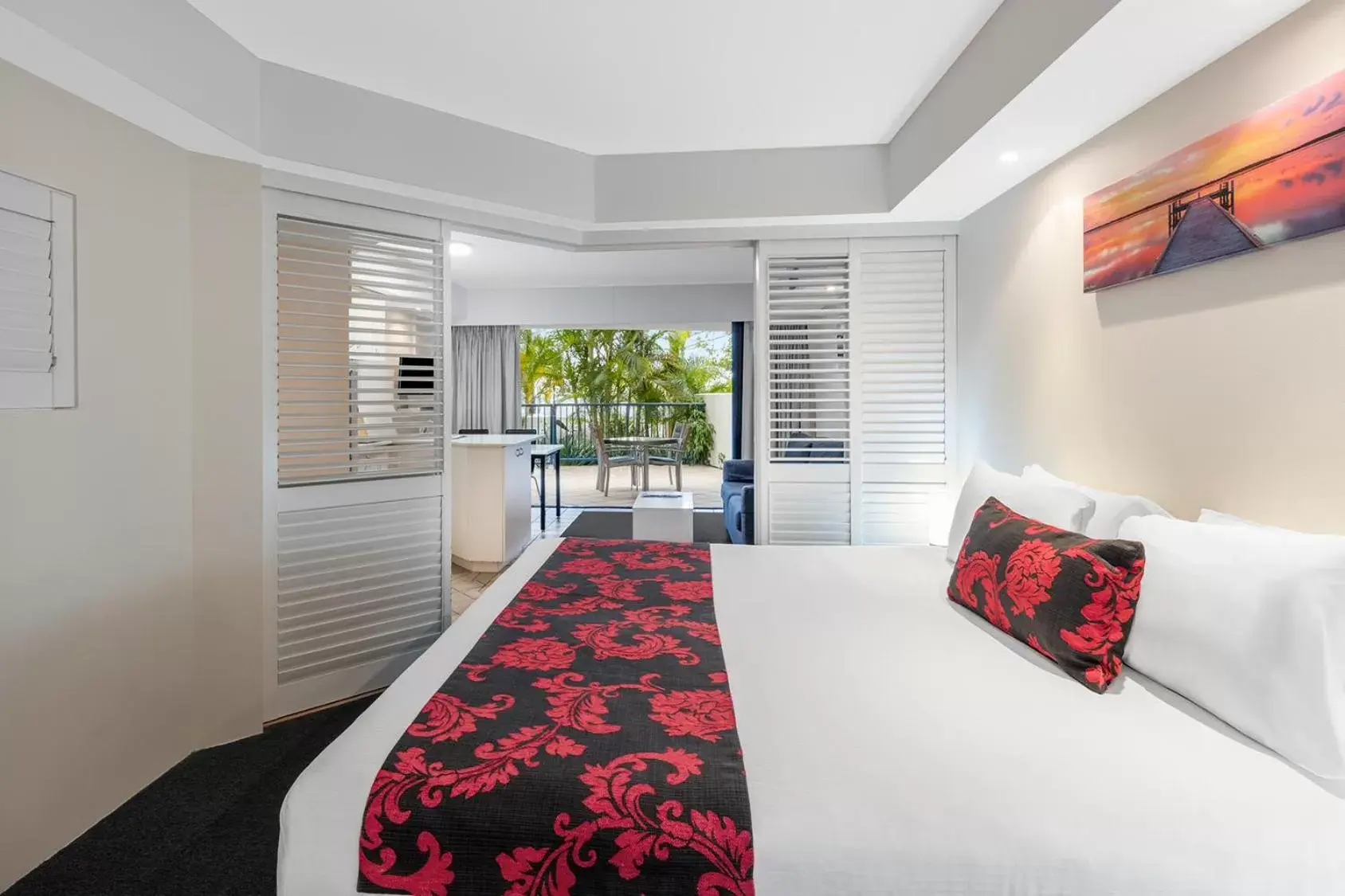 Bed in Ramada Resort by Wyndham Golden Beach