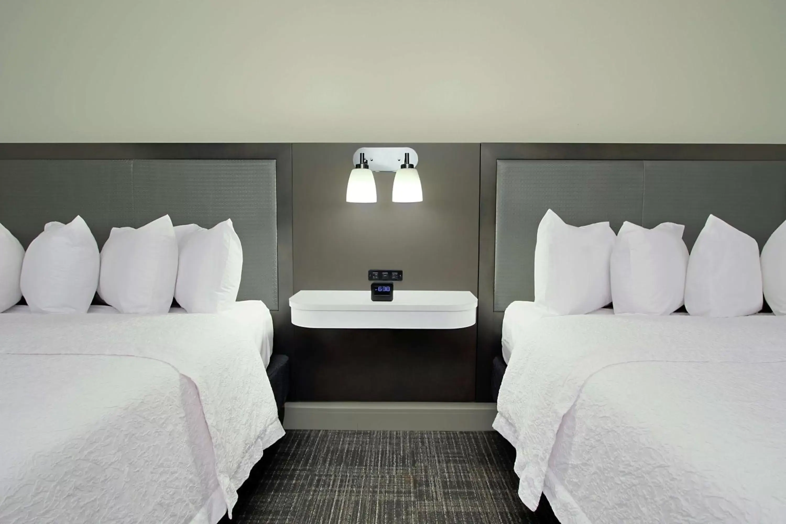 Queen Room - Disability Access/ Hearing Accessible with Roll In Shower - Non-Smoking in Hampton Inn Hagerstown-Maugansville Queen Room - Disability Access/ Hearing Accessible with Roll In Shower - Non-Smoking in Hampton Inn Hagerstown-Maugansville