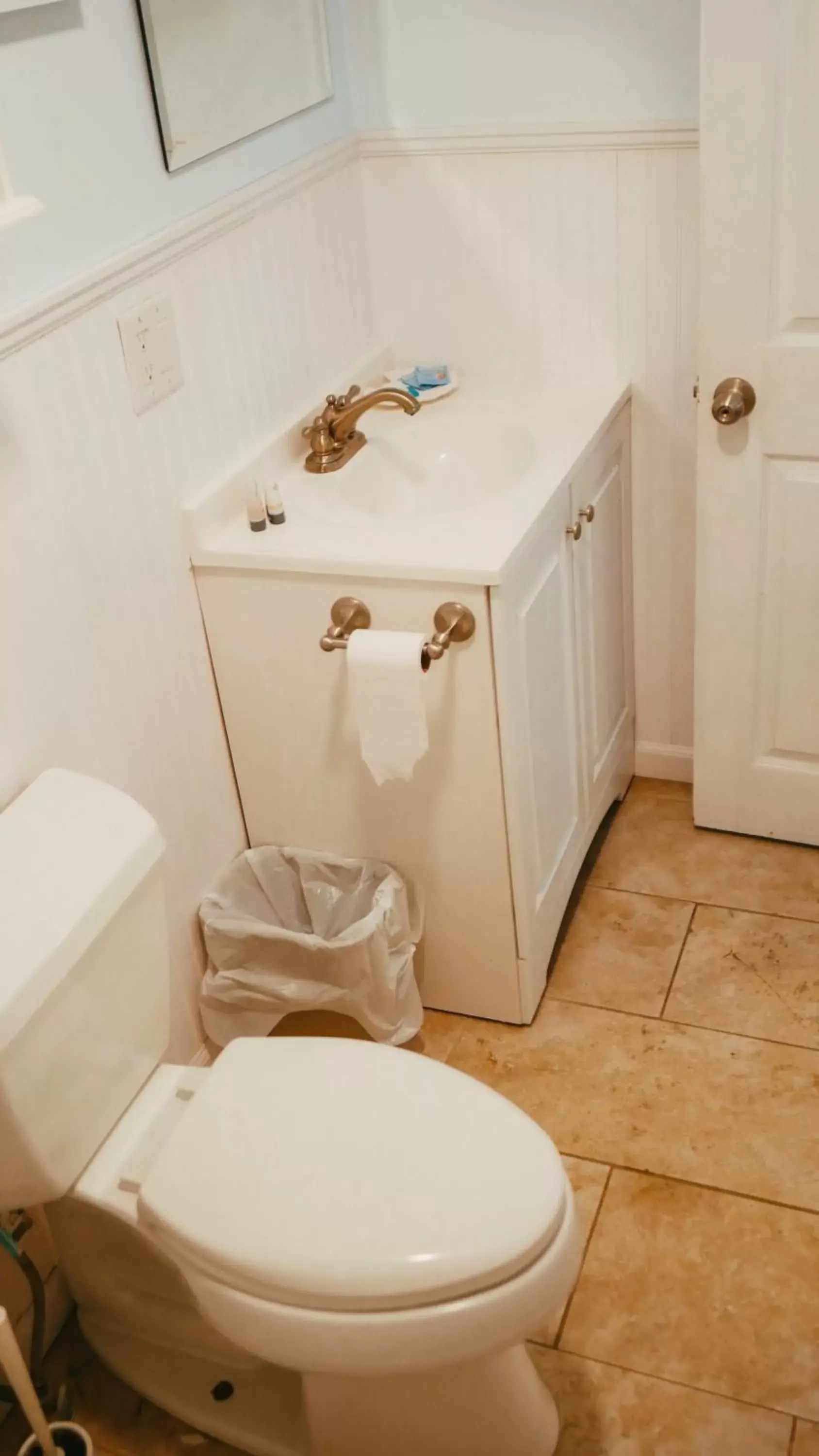 Bathroom in The Atlantic Motel