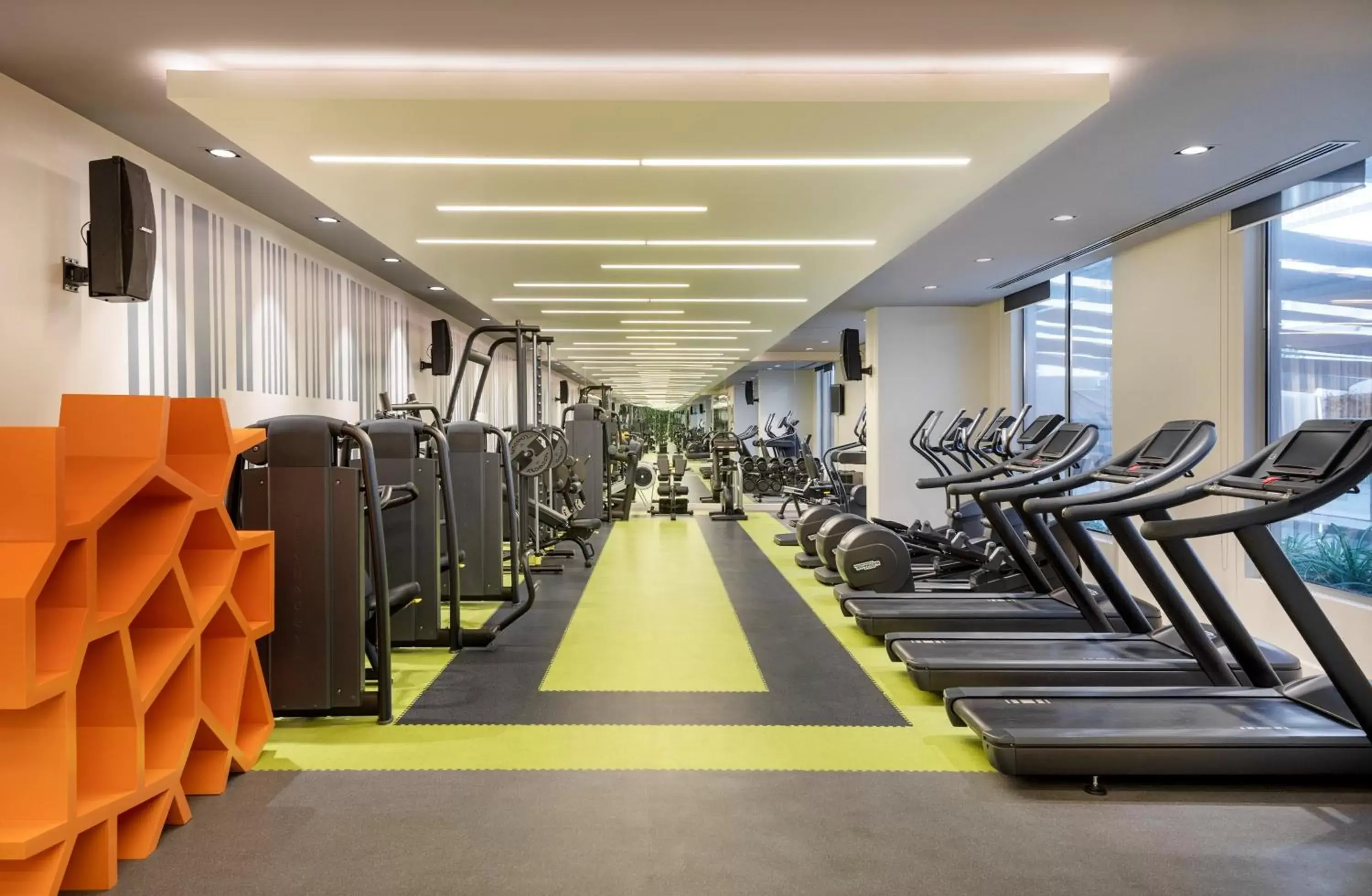 Fitness centre/facilities, Fitness Center/Facilities in Holiday Inn - Doha - The Business Park, an IHG Hotel