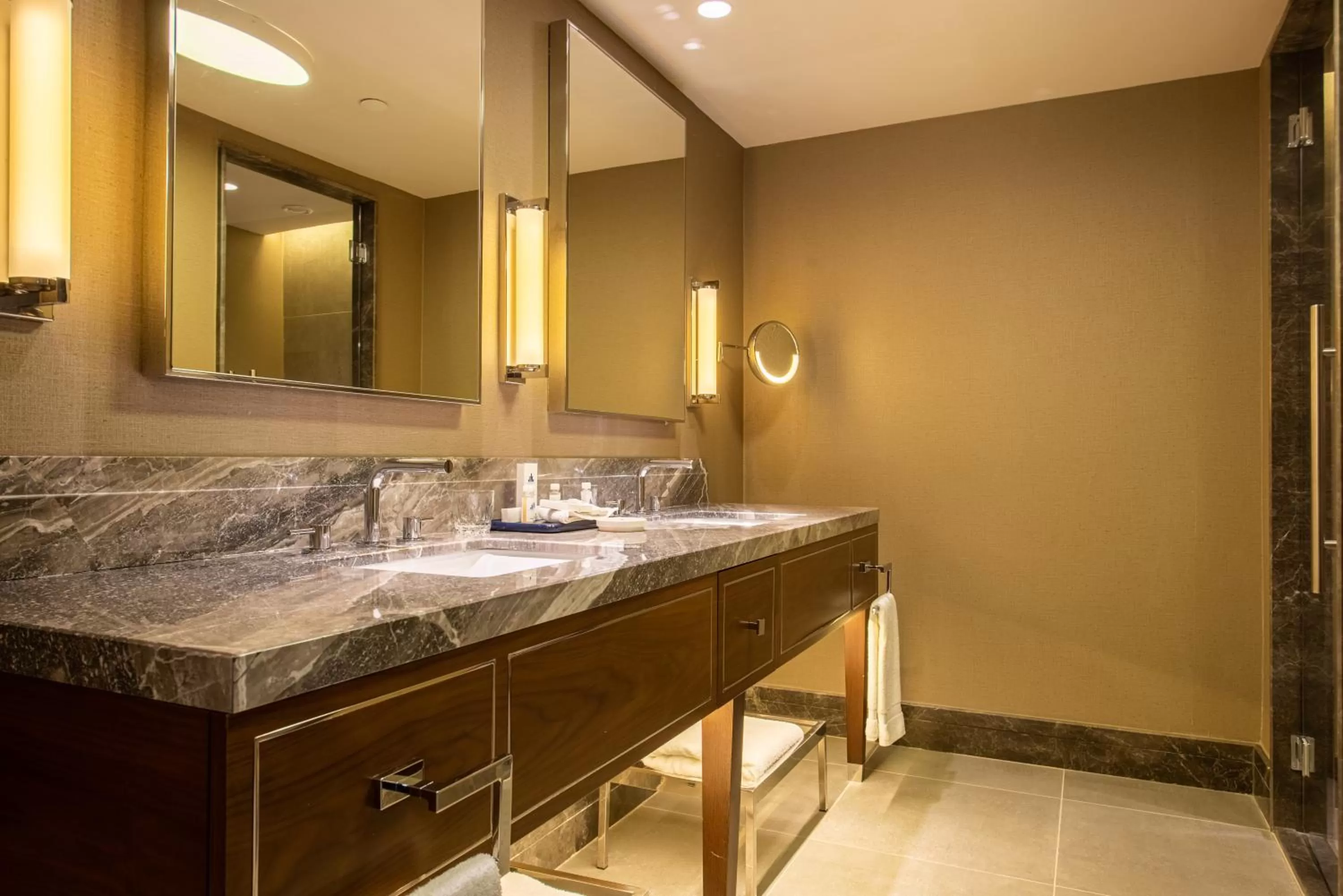 Bathroom in AZIMUT Grand Hotel Tashkent