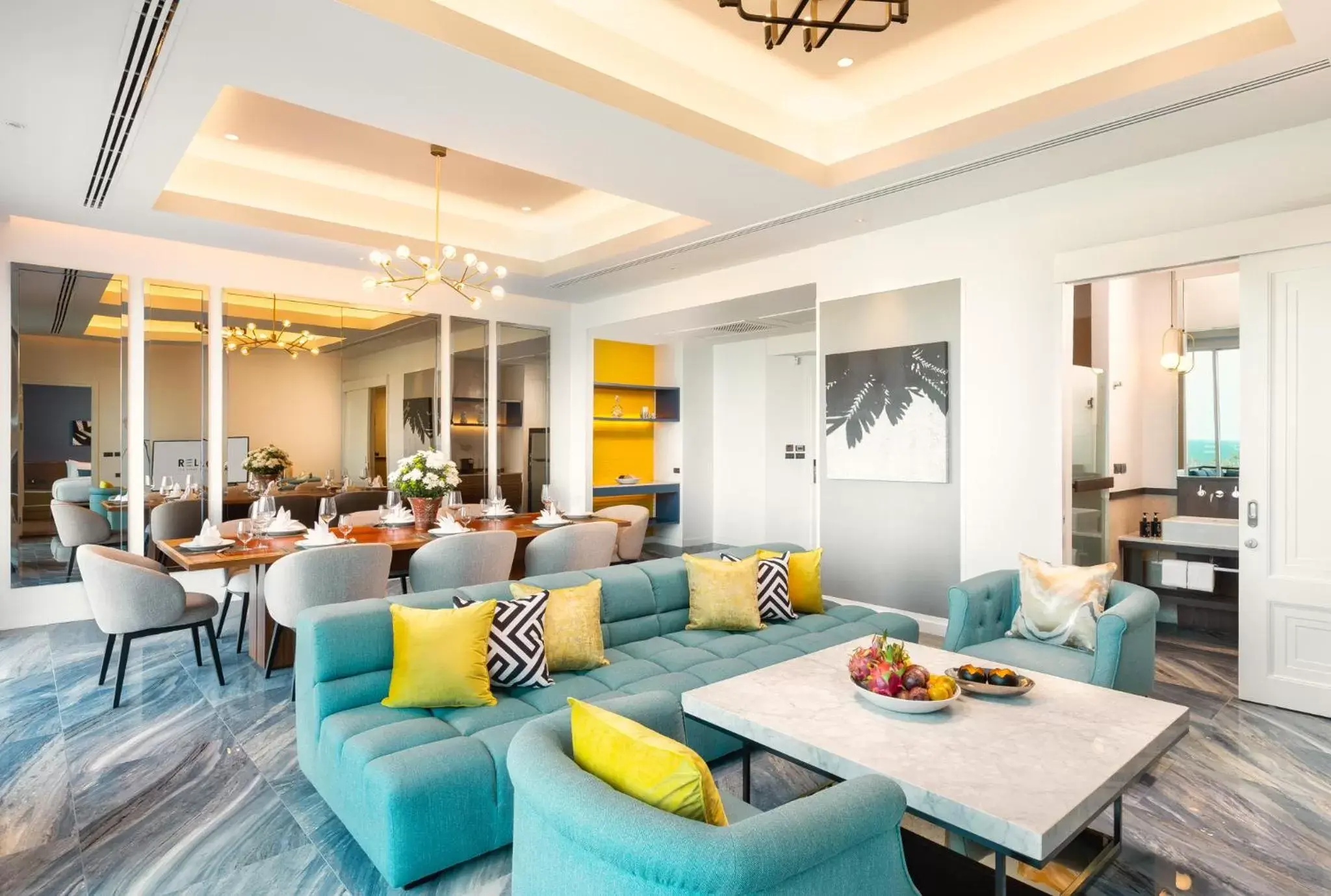 Living room, Seating Area in RELO' The Urban Escape - Huahin