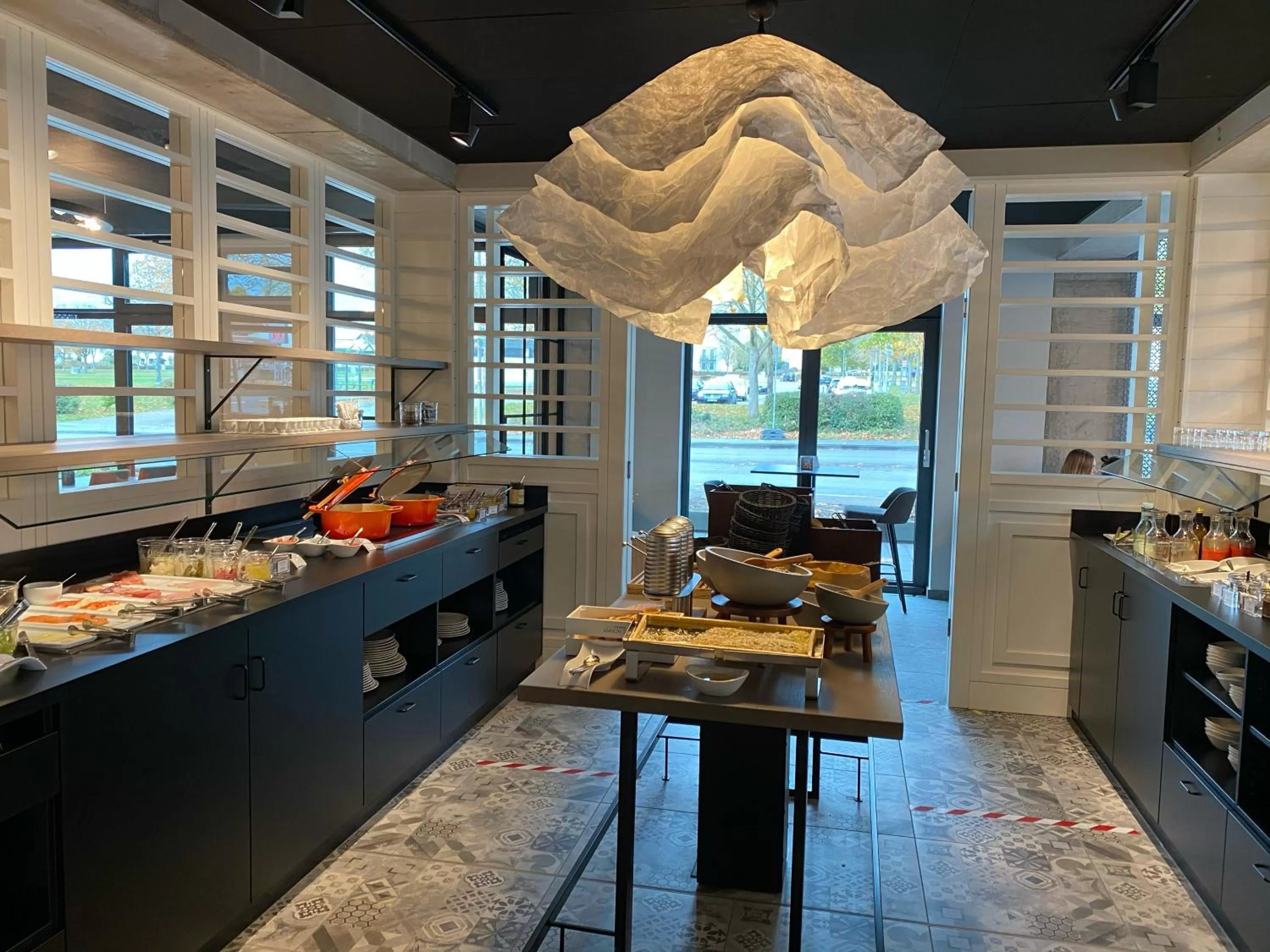 Buffet breakfast in Hotel Zeitgeist