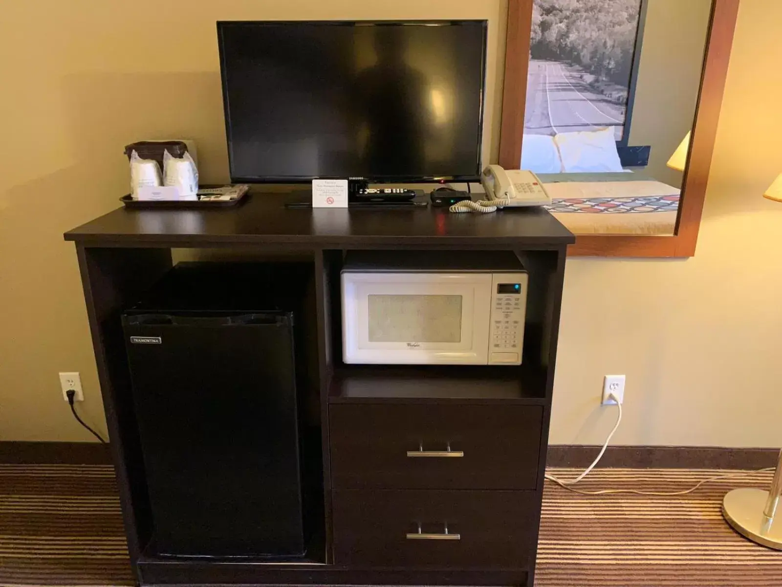 TV/Entertainment Center in Super 8 by Wyndham Eau Claire WI