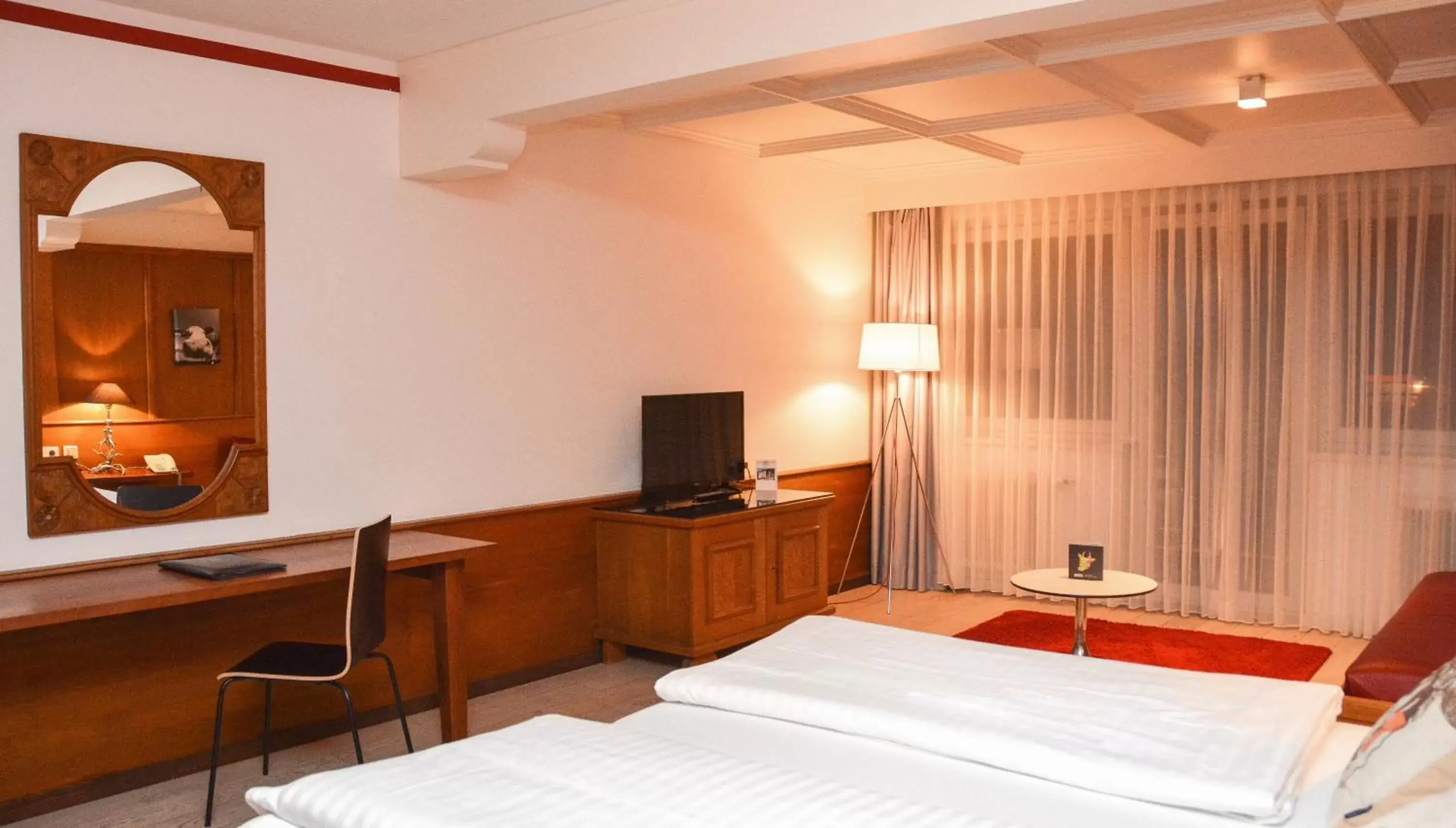 TV and multimedia, Bed in Q! Hotel Maria Theresia