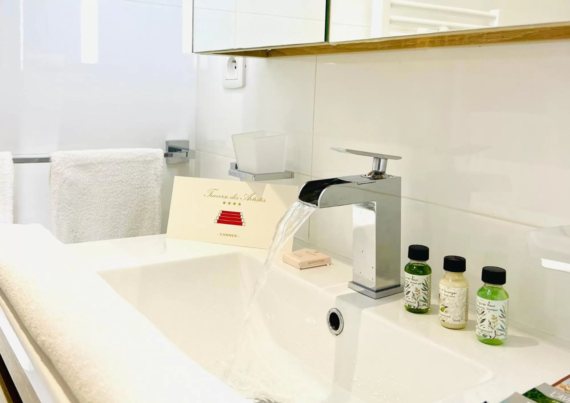 Bathroom in Traverse Des Artistes