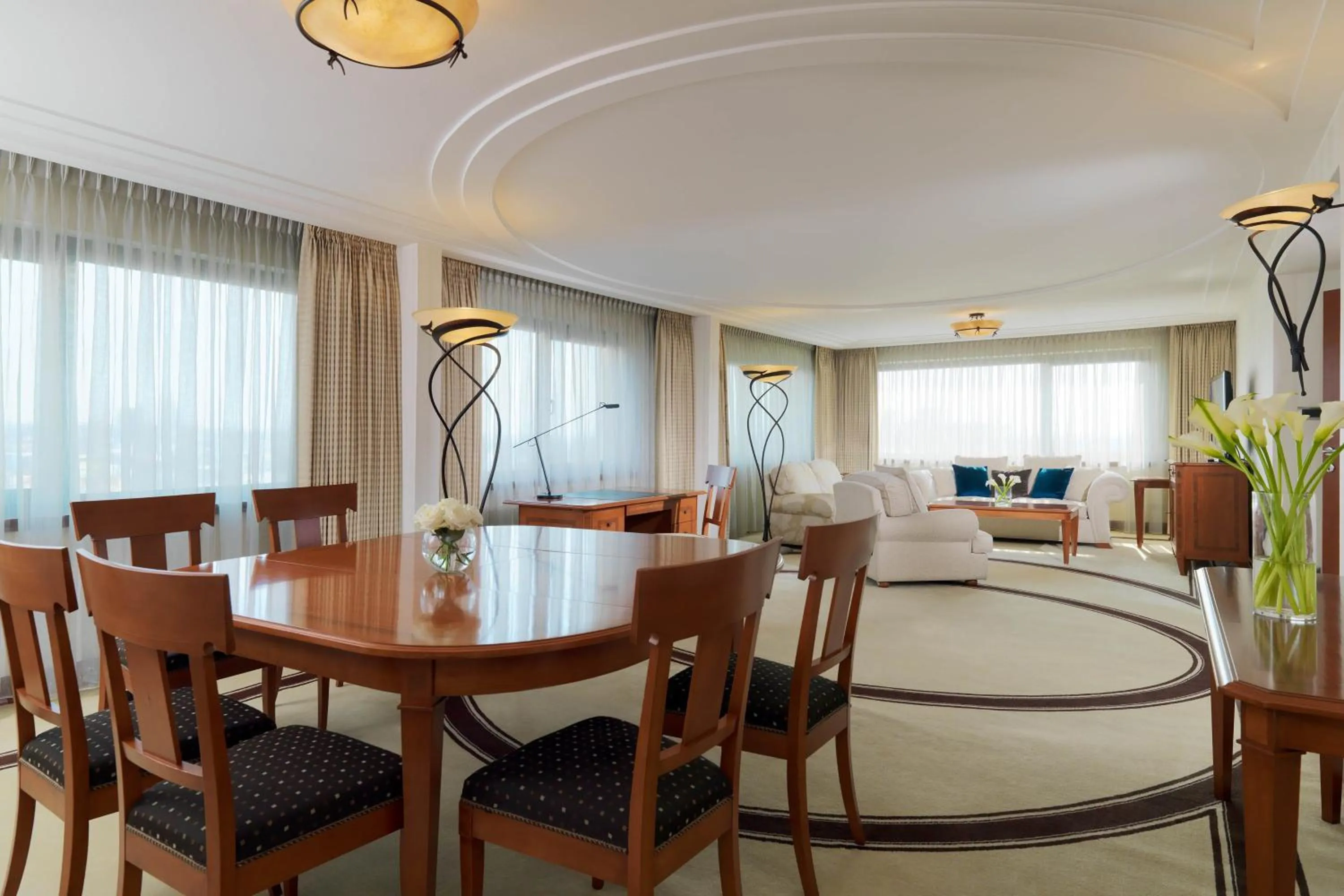 Living room in The Westin Zagreb