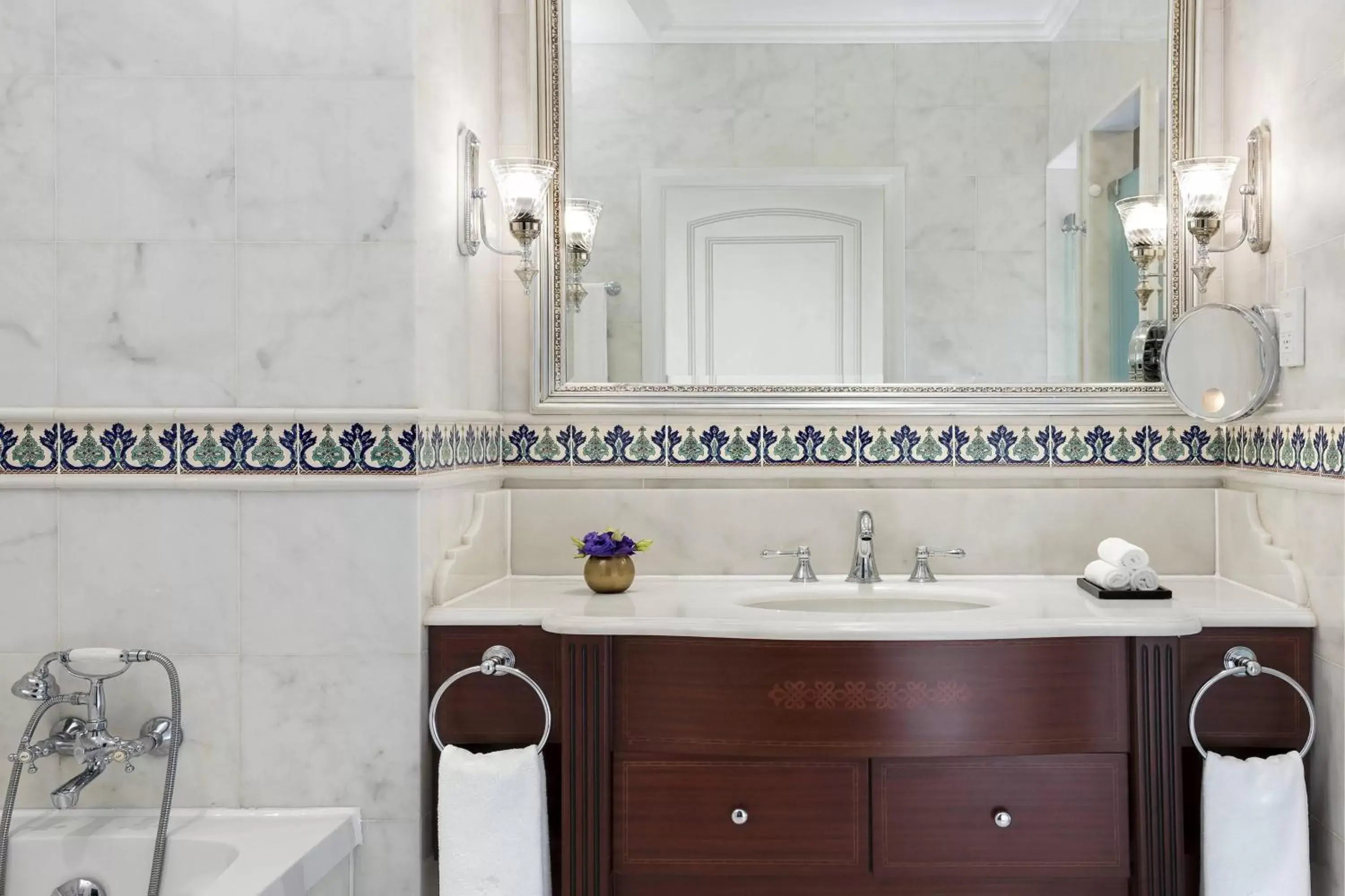 Bathroom in The Ritz-Carlton, Istanbul at the Bosphorus