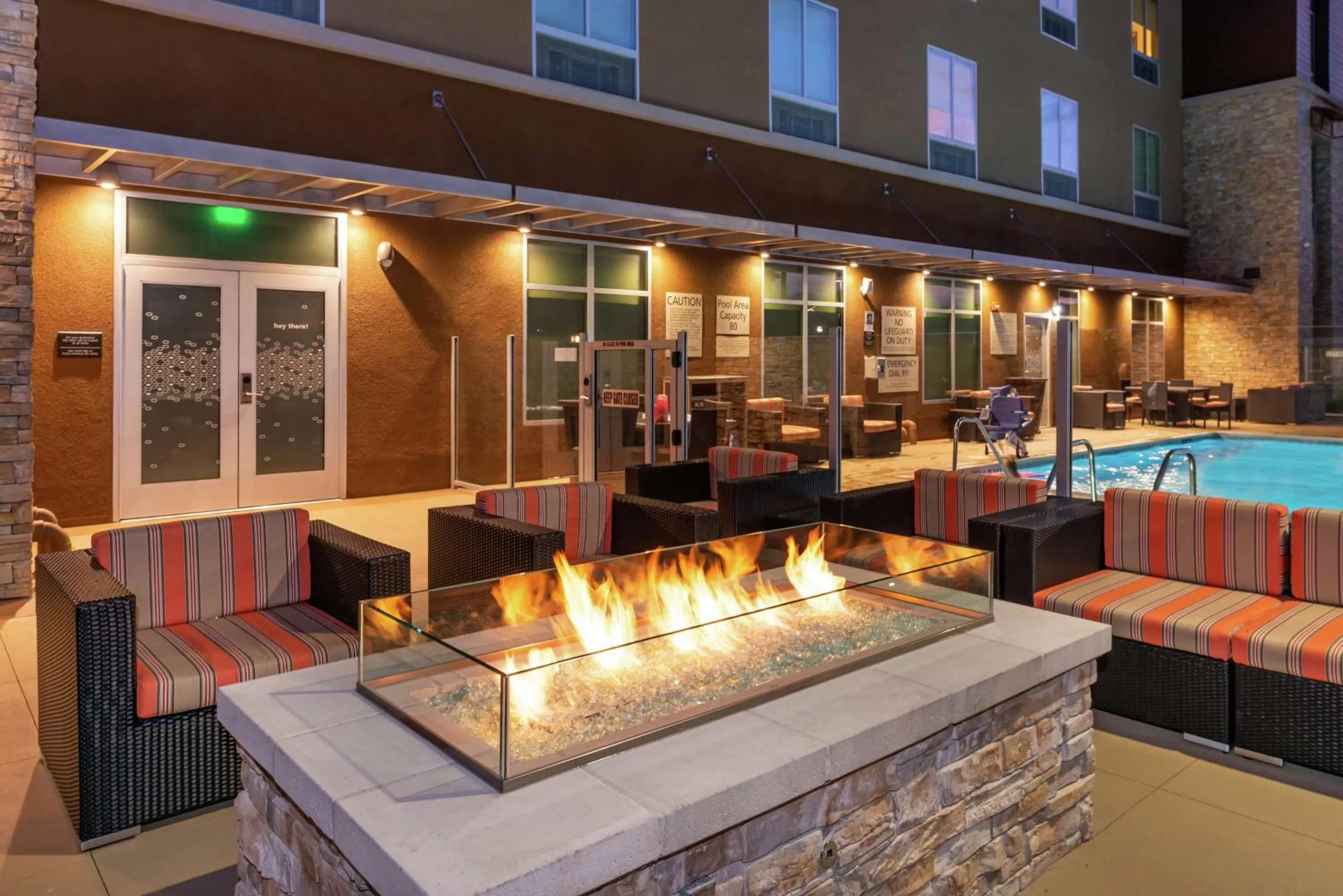 Patio in Hampton Inn & Suites Buena Park