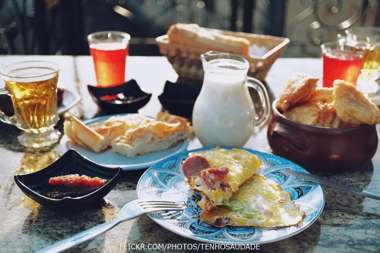 Breakfast in Guesthouse Mele